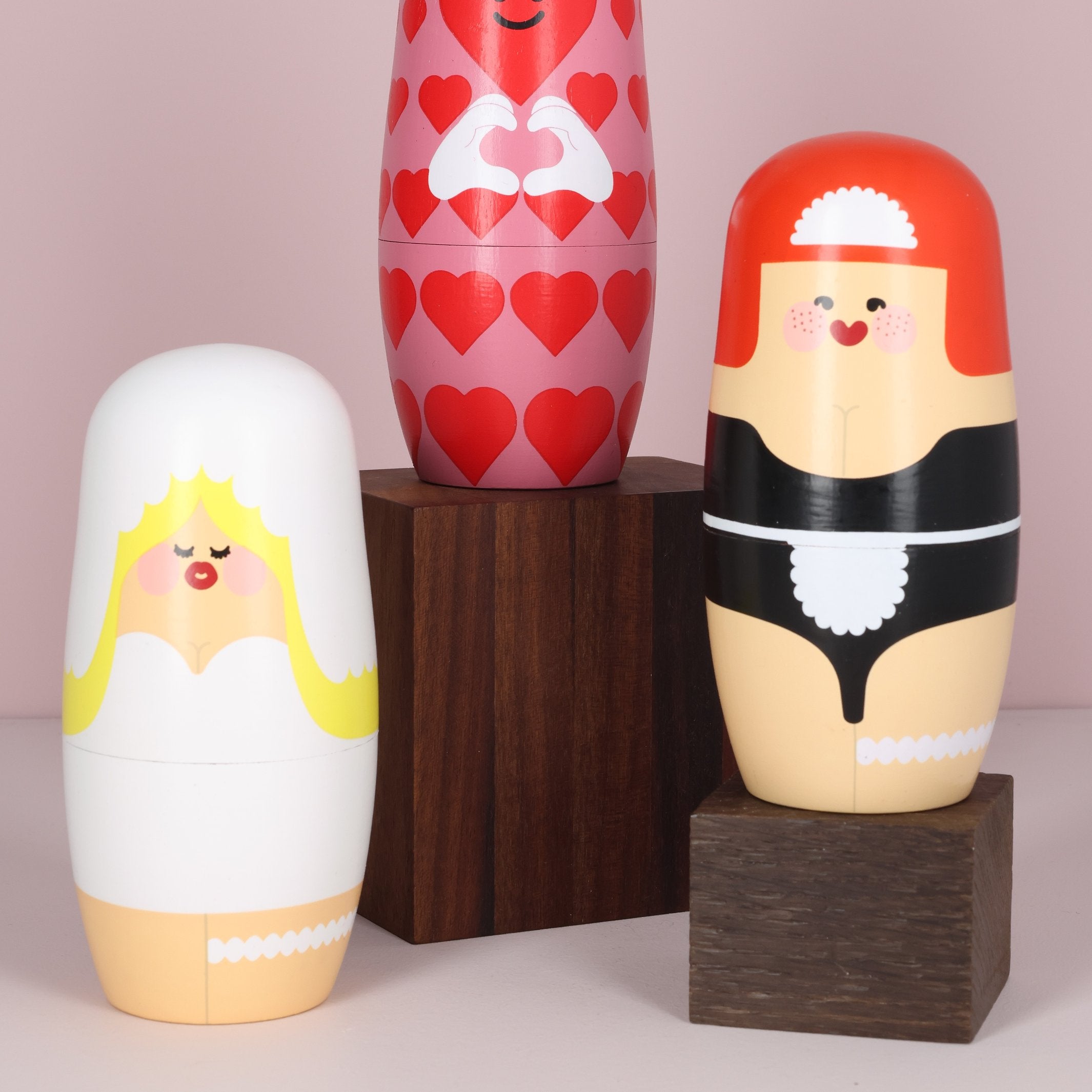 Matroschka Expressions Sexy Time – 14 cm | Spring Copenhagen