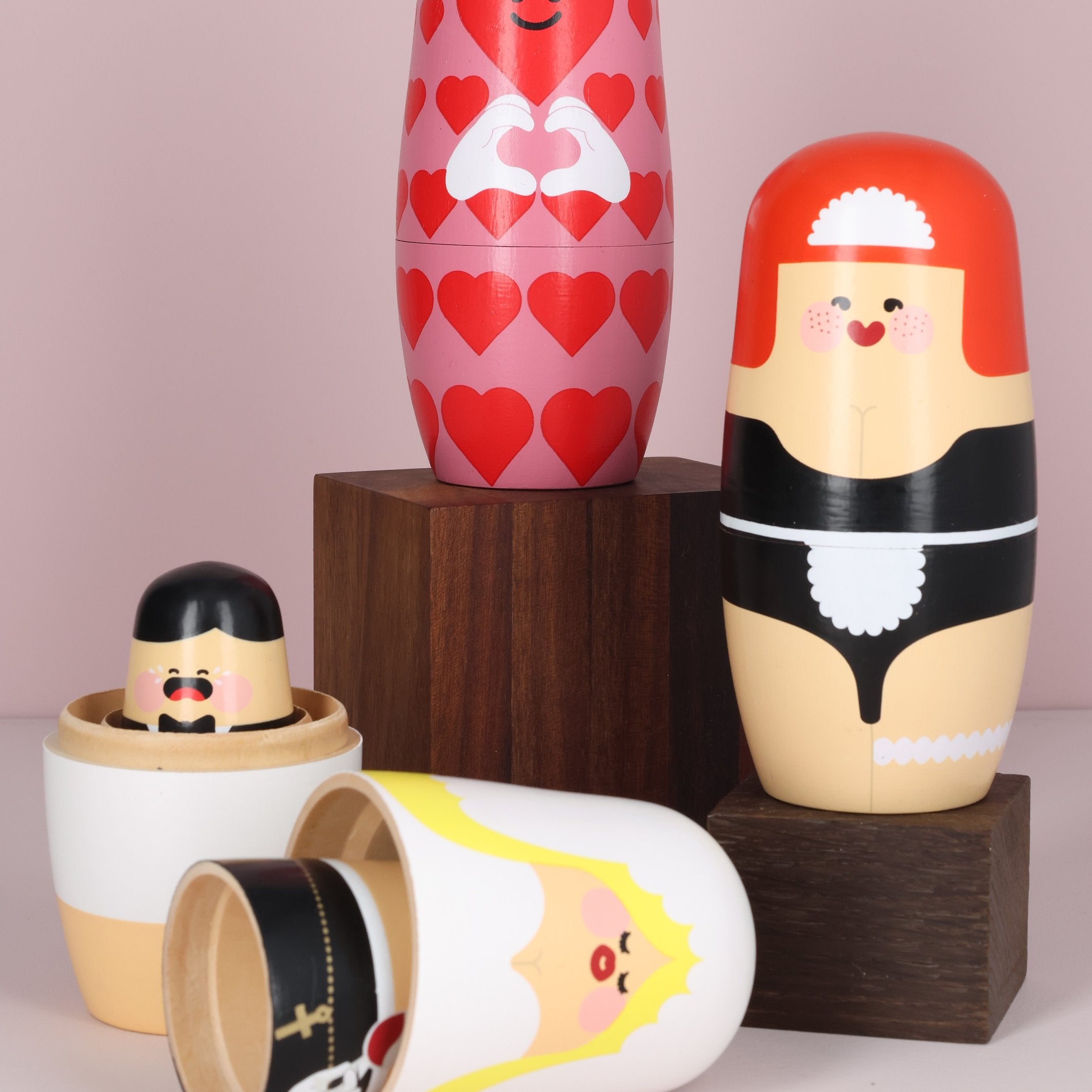 Matroschka Expressions Sexy Time – 14 cm | Spring Copenhagen
