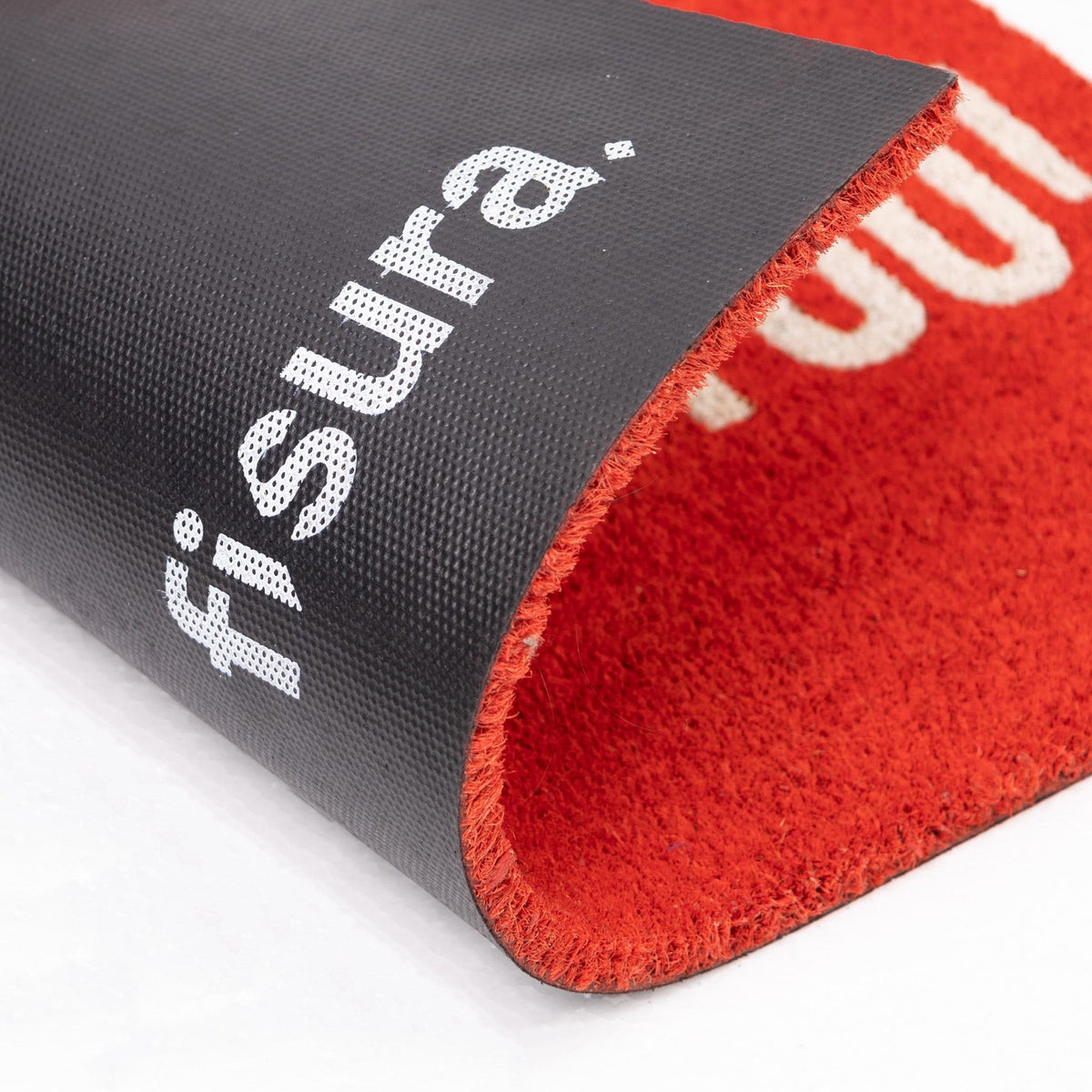Fußmatte "I Missed You" – Rot · Kokos · 70×40 cm | Fisura