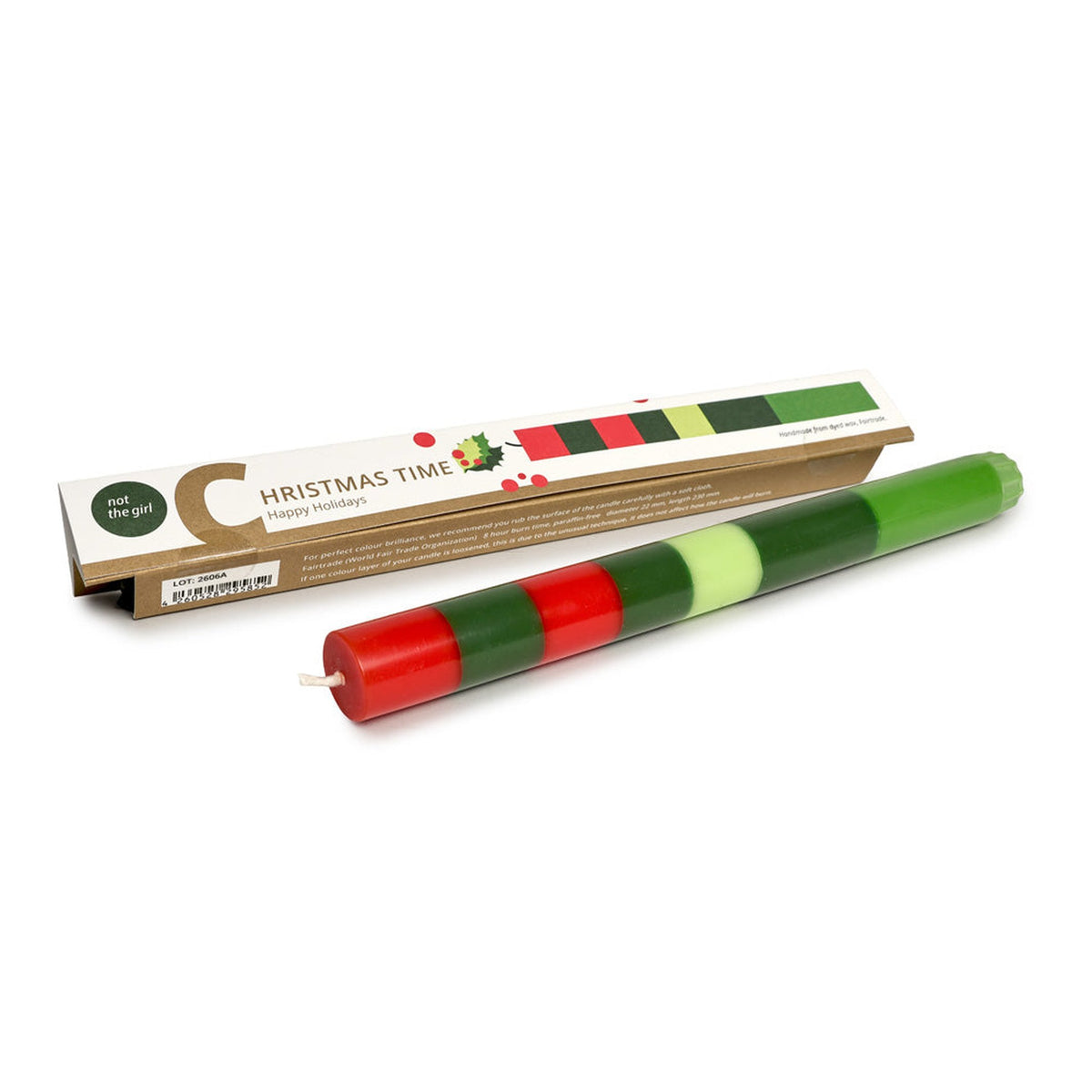 Stabkerze "Es Weihnachtet" – Stearin | not the girl who misses much