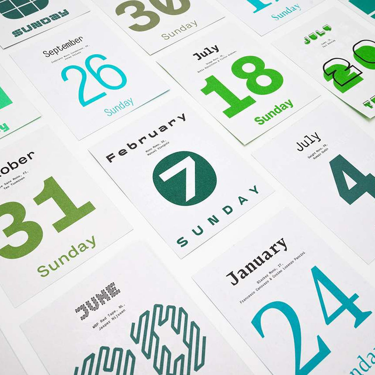 Abreißkalender Typodarium 2027 – 365 Schriften | Hermann Schmidt
