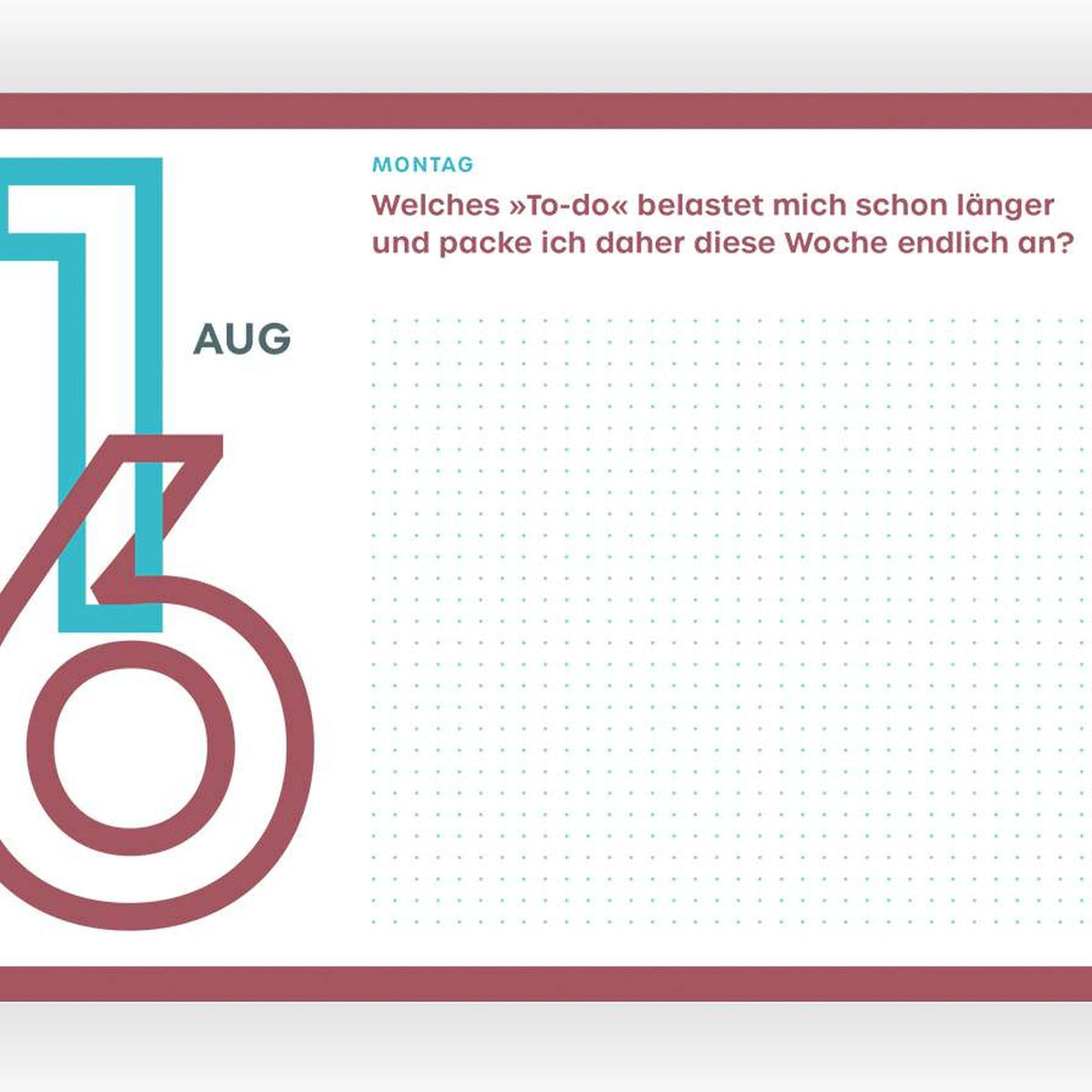 Journaling-Kalender "365 neue Seiten von dir" 2027 | Hermann Schmidt