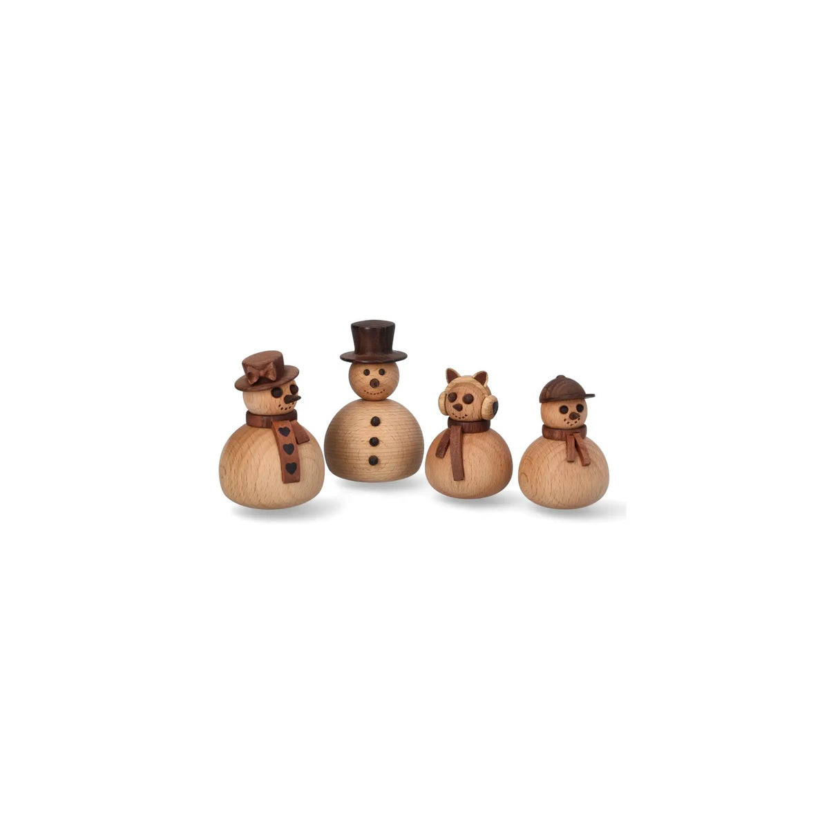 Holz-Schneefrau "The Snowwoman" – Buche · 8 cm | Spring Copenhagen