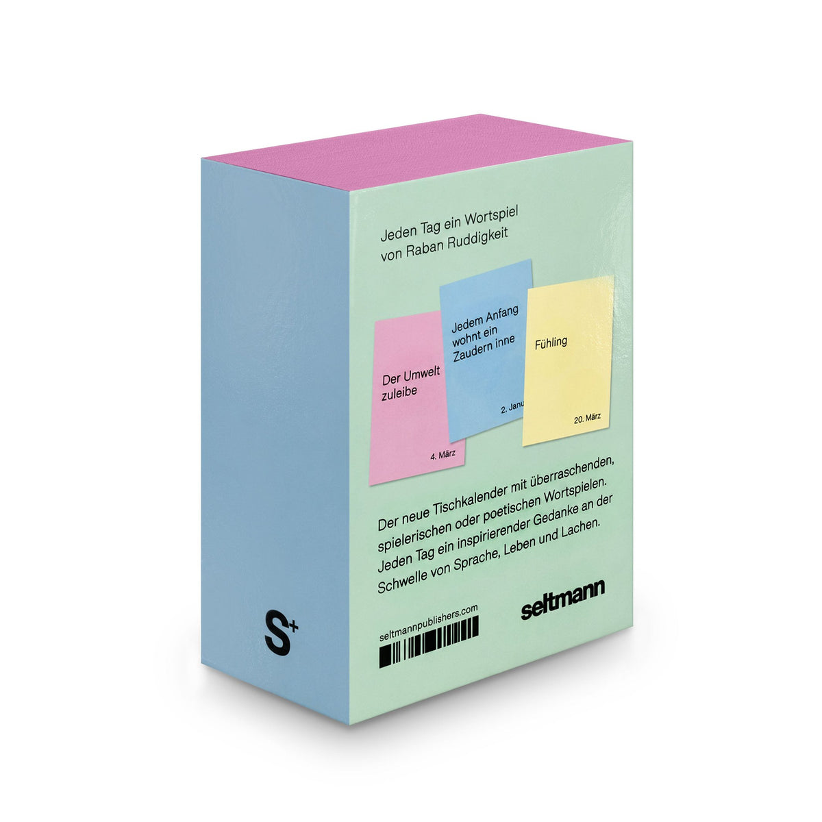 Tischkalender Denkeschön 2027 – 365 Wortspiele | seltmann+söhne