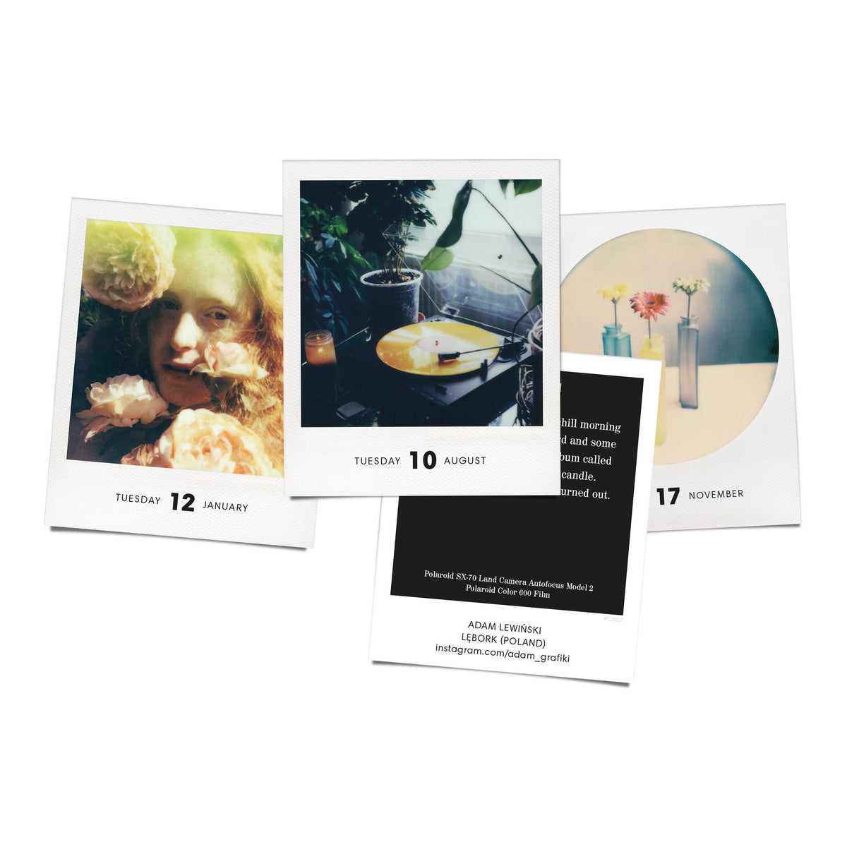 Polaroid-Kalender Photodarium 2027 – 365 Sofortbilder | seltmann+söhne