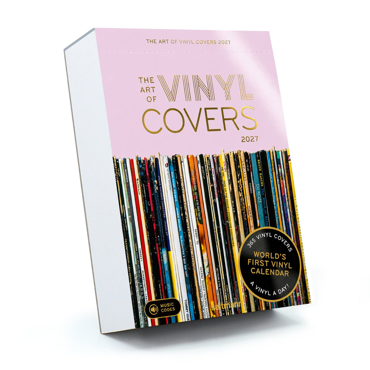 Kalender "The Art of Vinyl Covers" 2027 – 365 Cover | seltmann+söhne