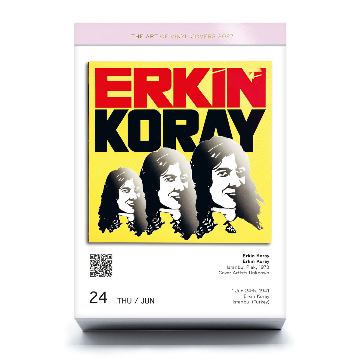 Kalender "The Art of Vinyl Covers" 2027 – 365 Cover | seltmann+söhne