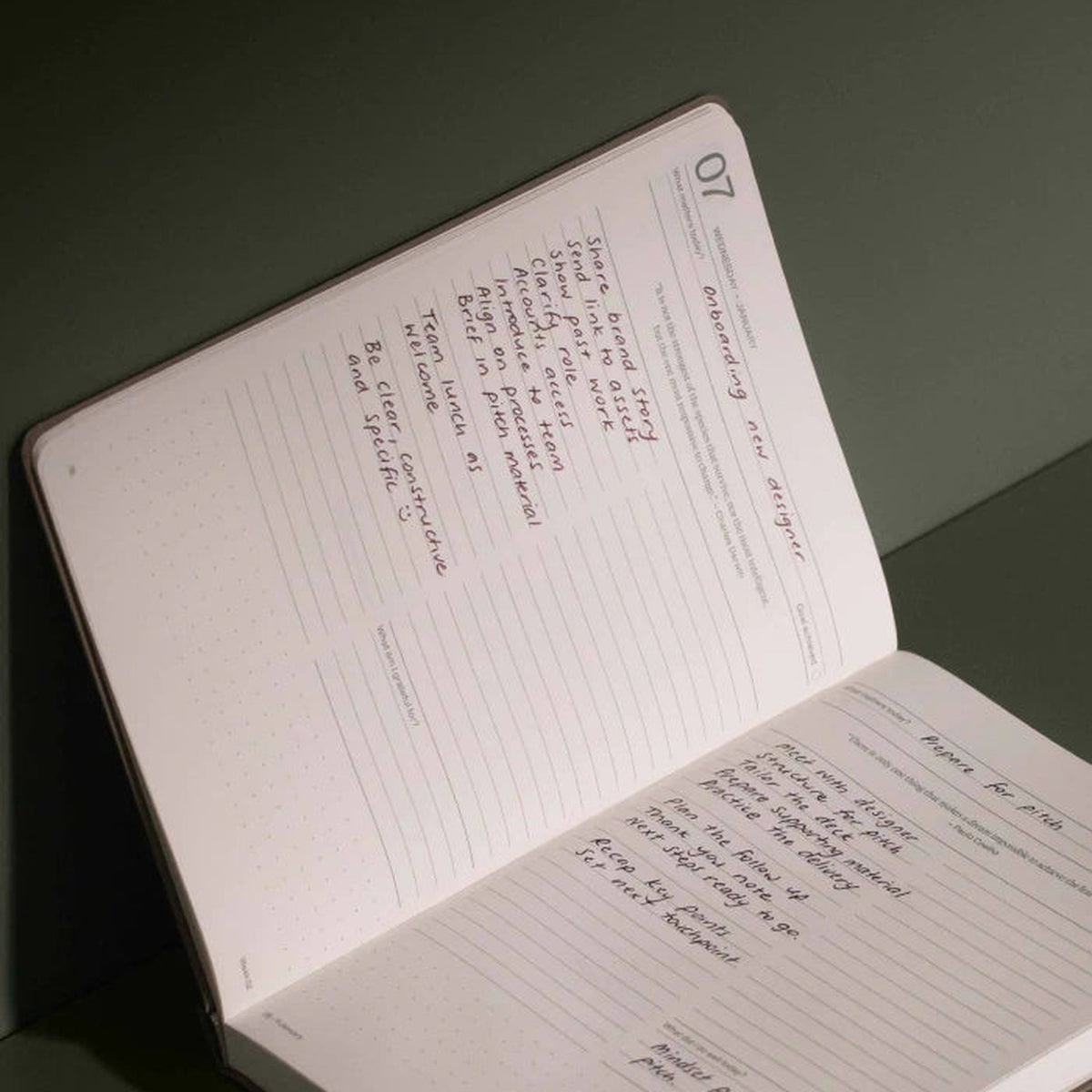 Tagesplaner 2027 2er-Set – Steinpapier · A5 Hardcover · Latte | Karst