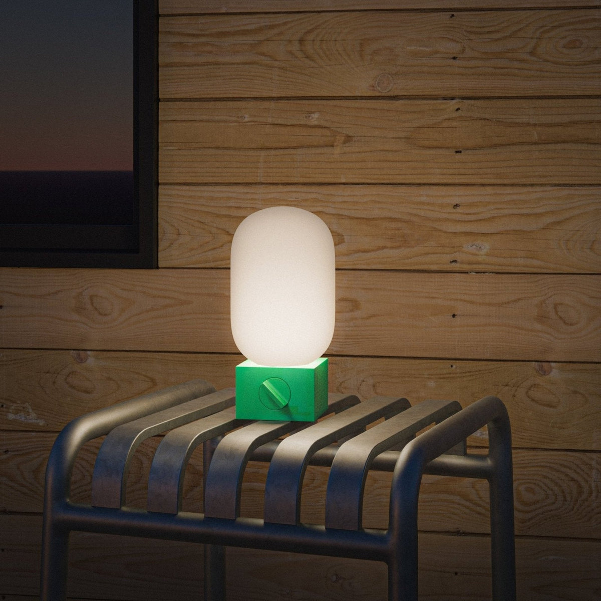 Akku-Leuchte "POP Light" – Sandstein · 23 cm | Native Union