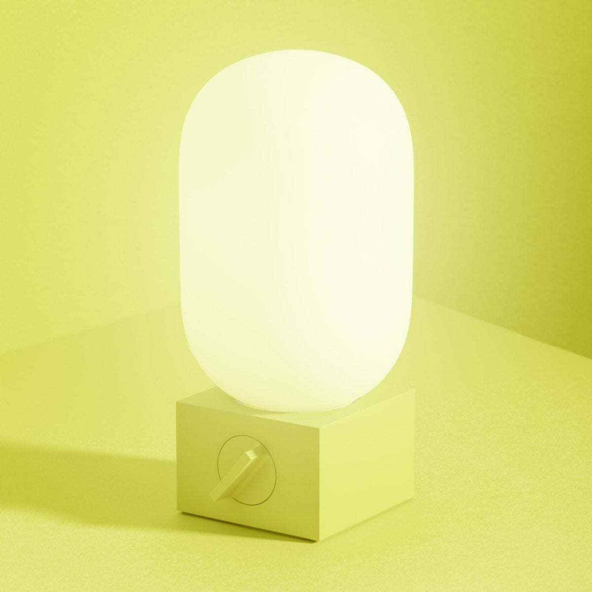 Akku-Leuchte "POP Light" – Gelb · 23 cm | Native Union