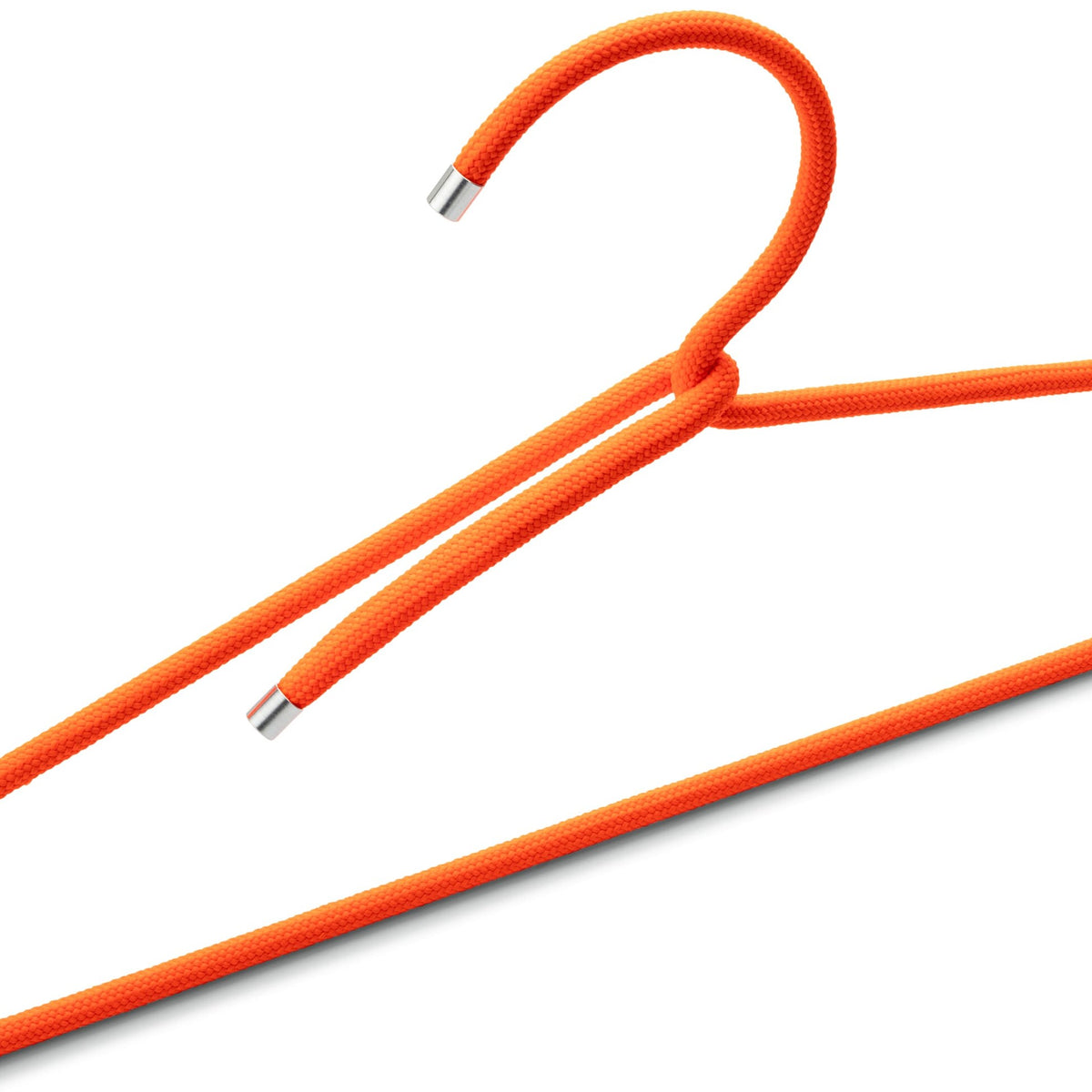 Kleiderbügel "Cord Hanger" 4er-Set – Neon-Orange · 41 cm | Peppermint