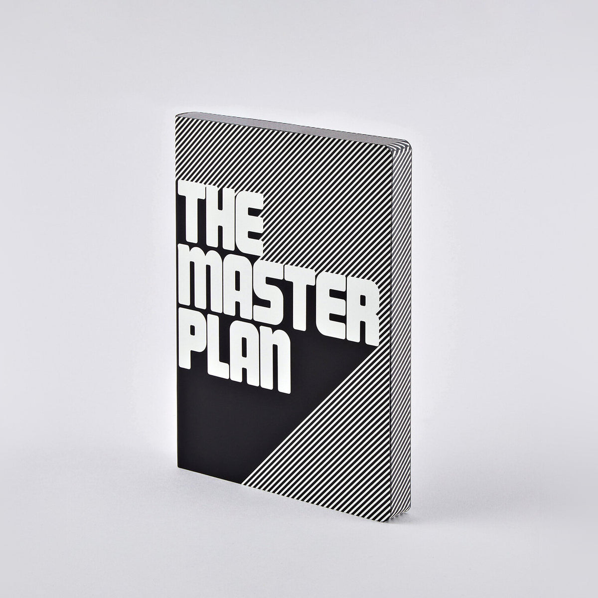 Notebook "The Master Plan" – Recycled Leather · 165 × 220 mm | Nuuna