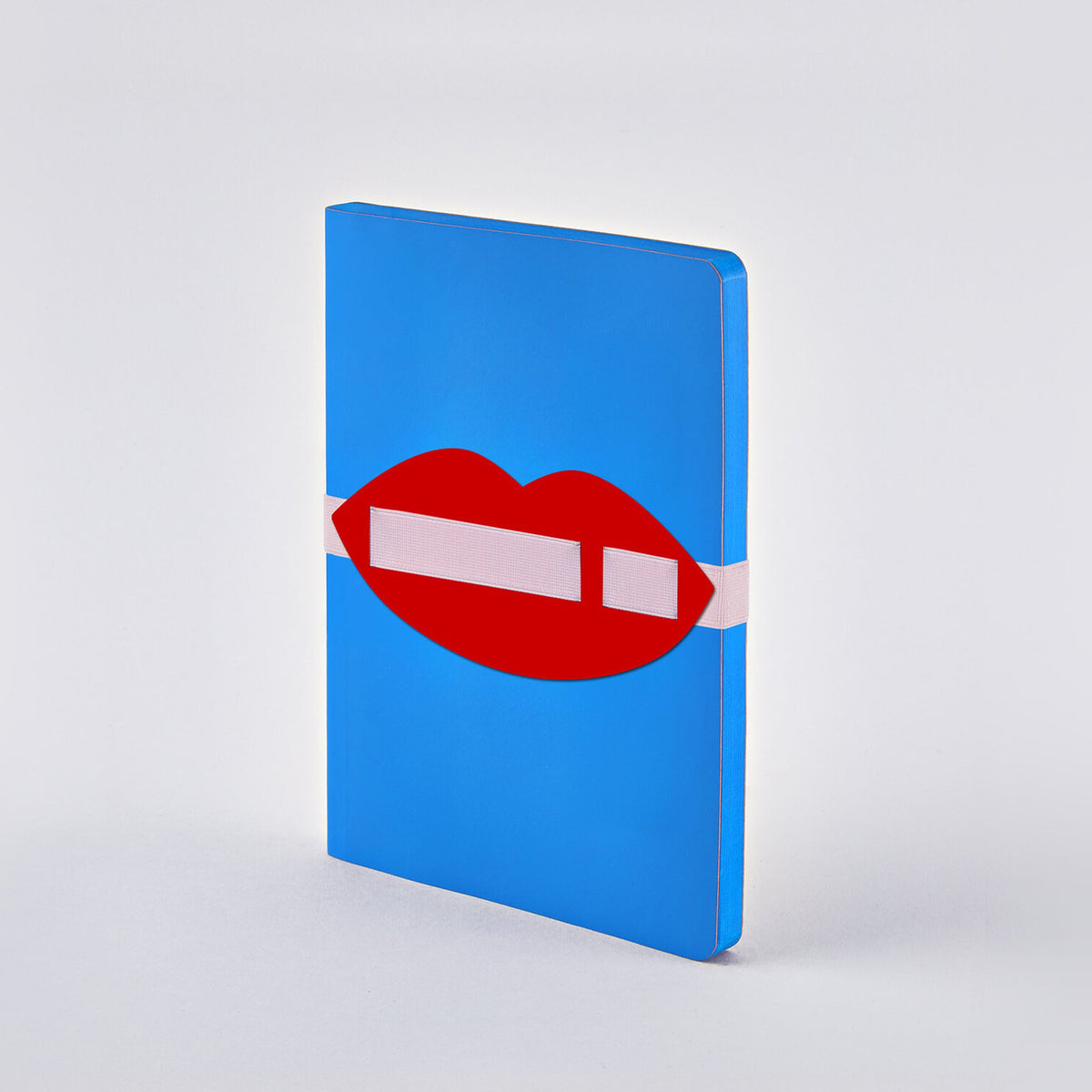 Notizbuch Voyager Lips – Recyceltes Leder · 165 × 220 mm | Nuuna