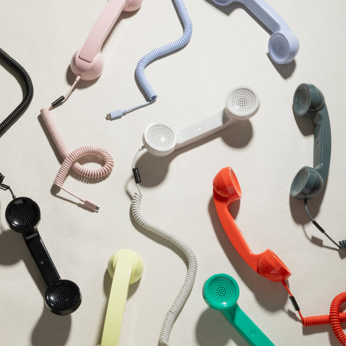 Retro-Telefonhörer "POP Phone" – USB-C · 23 cm | Native Union