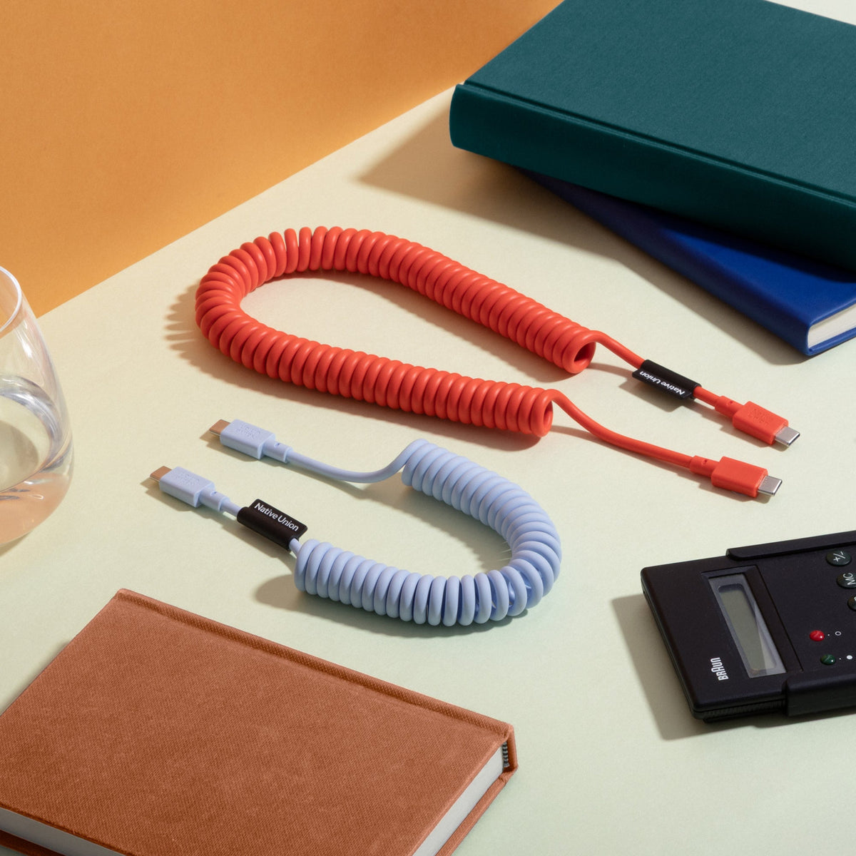 USB-C Cable "POP Cable XL" – 2.4 m Coiled, 60 W | Native Union