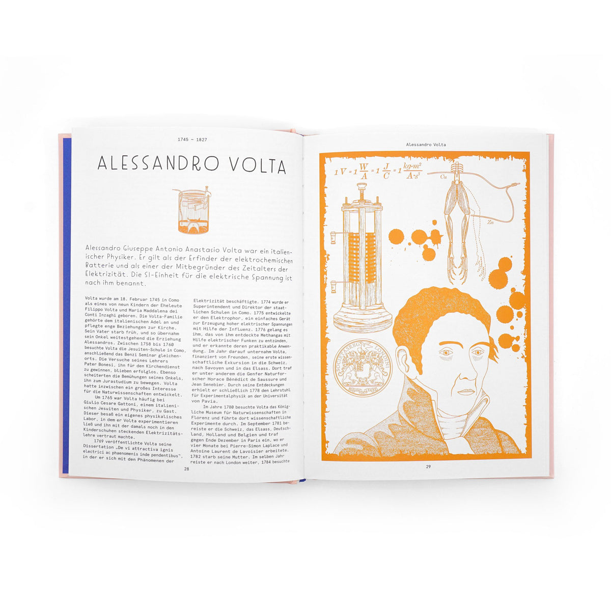 Livre de sciences « Fifty Scientists » – illustré | Seltmann