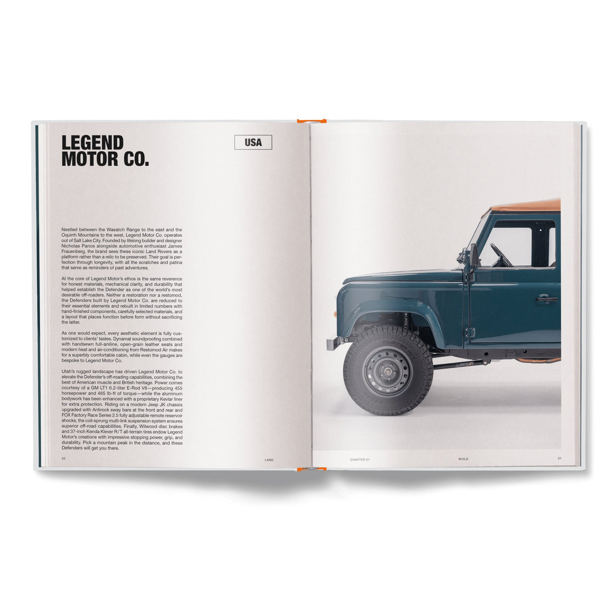 Beau livre Land Rover LAND – relié · en anglais | Gestalten