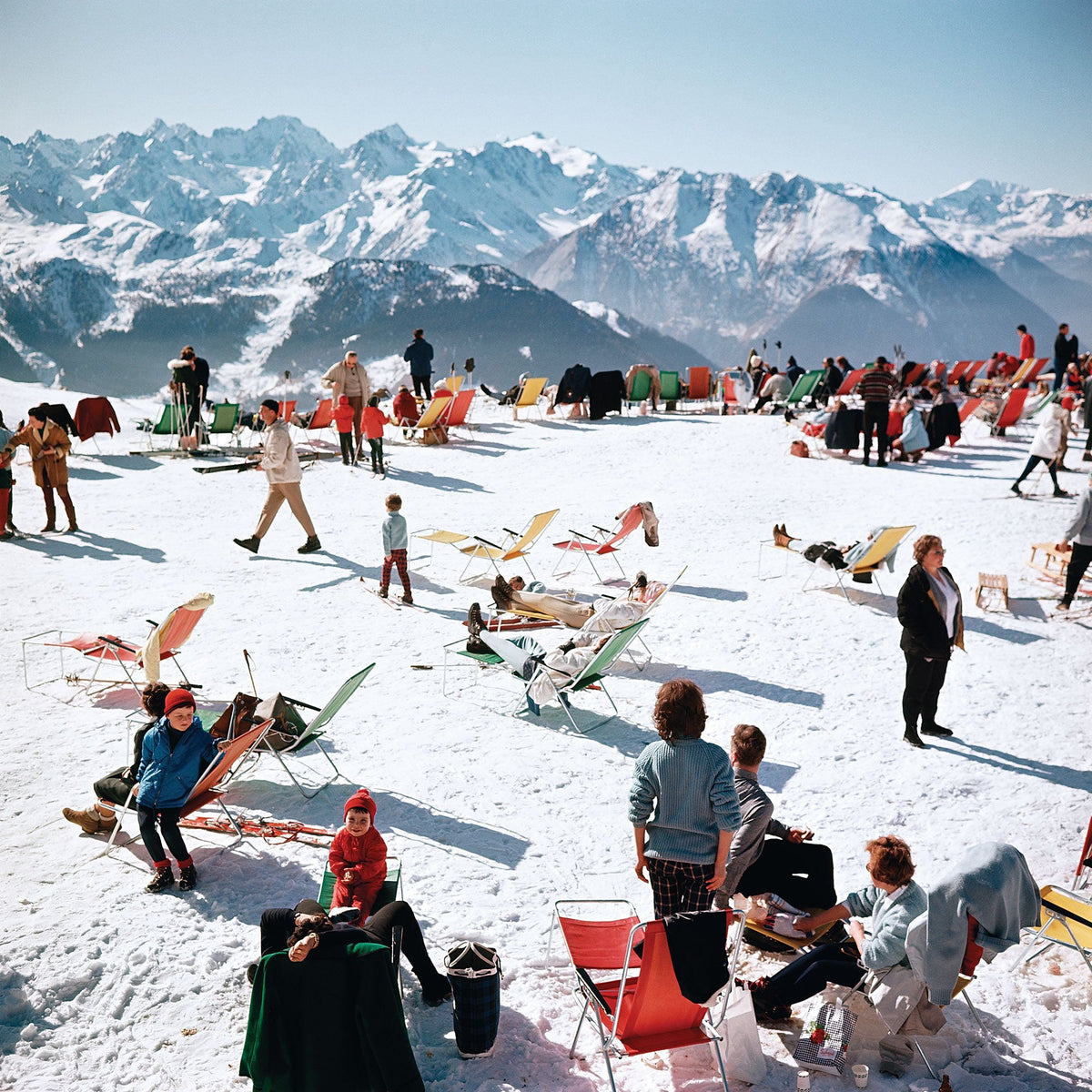 Slim-Aarons-Puzzle "Verbier Vacation" – 750 Teile | Piecework