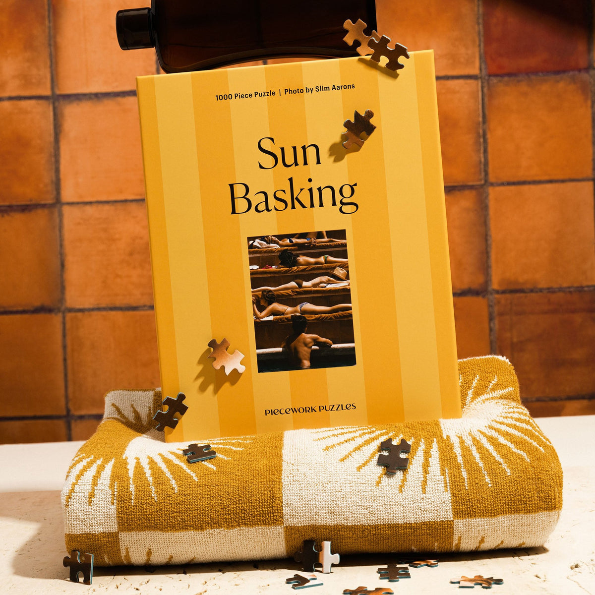 Slim-Aarons-Puzzle "Sun Basking" – 1000 Teile | Piecework