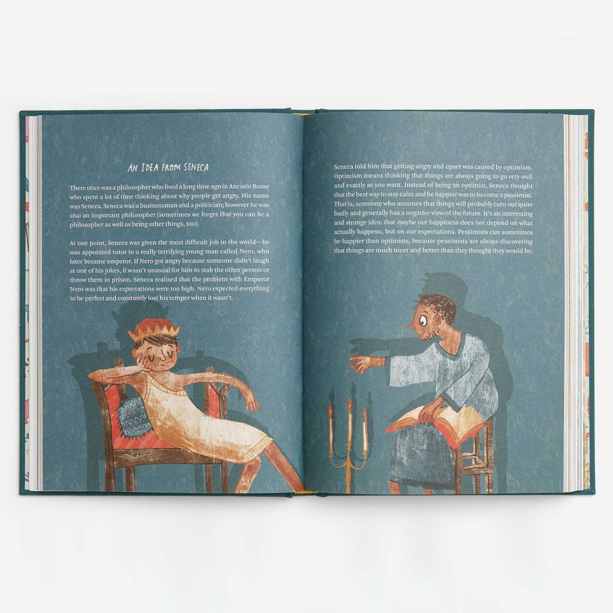 GRANDES IDÉES POUR LES ESPRITS CURIEUX | LIVRE DE PHILOSOPHIE pour ENFANTS | Édition anglaise | The School of Life