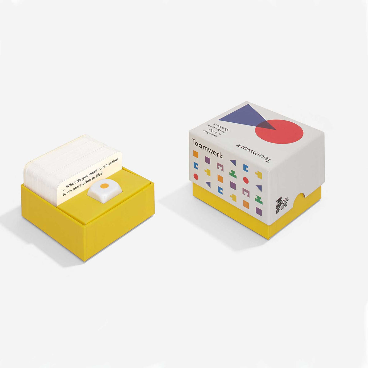 TEAM WORK | JEU DE CARTES pour un meilleur ESPRIT D'ÉQUIPE | Édition anglaise | The School of Life