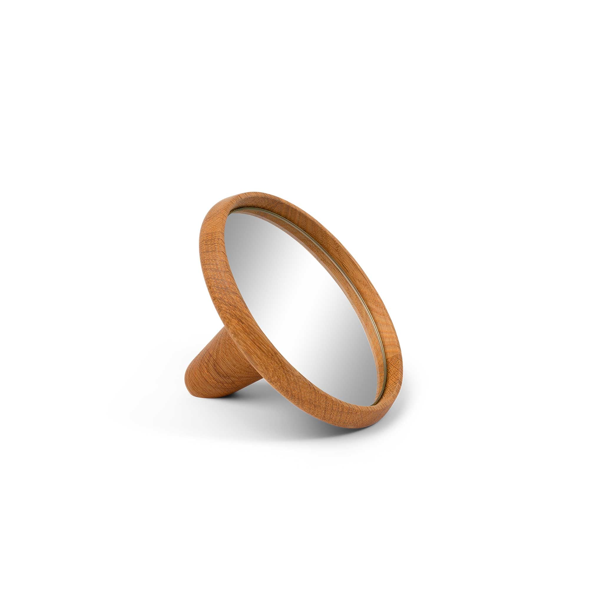 Wooden Mirror Satellite – Oak | Spring Copenhagen
