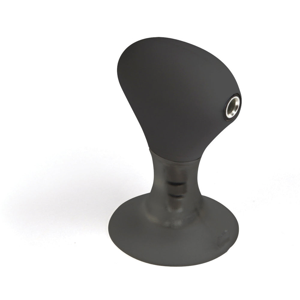 STAND'N SPLITTER | support de téléphone portable noir et SPLITTER audio | Kikkerland