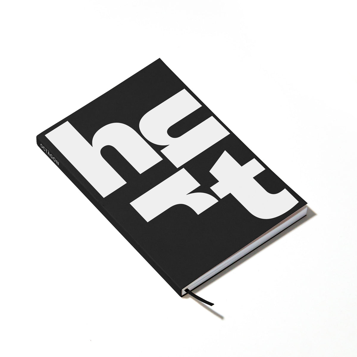 HURT | Schwarzes NOTIZBUCH | A5 mit Punktraster |  Octàgon Design