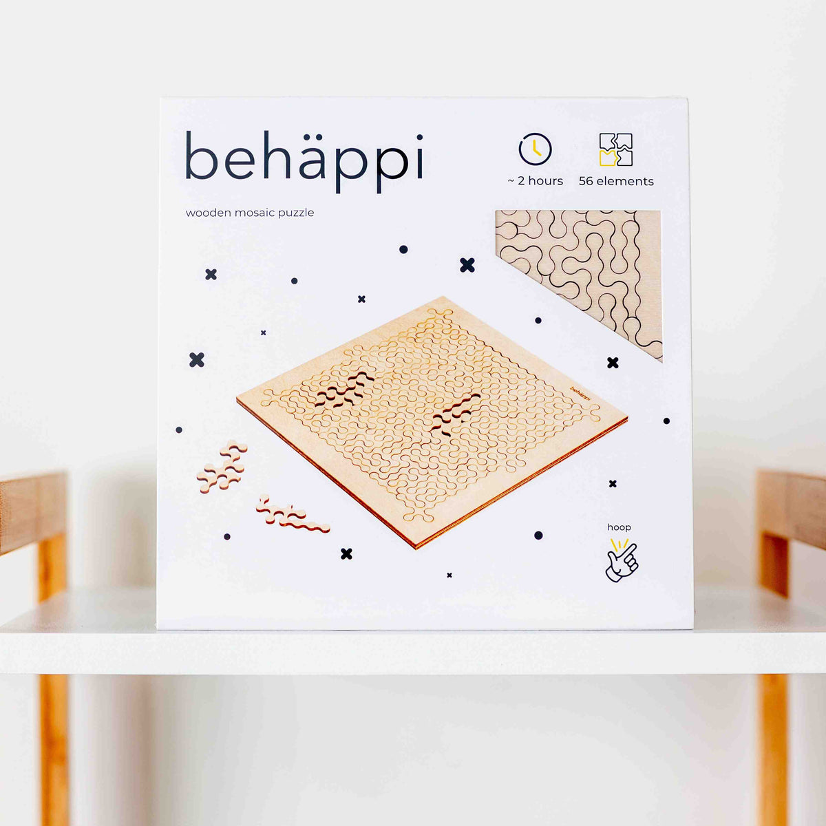 HOOP | Extraordinary Wooden IQ PUZZLES | Level Hard | Behäppi