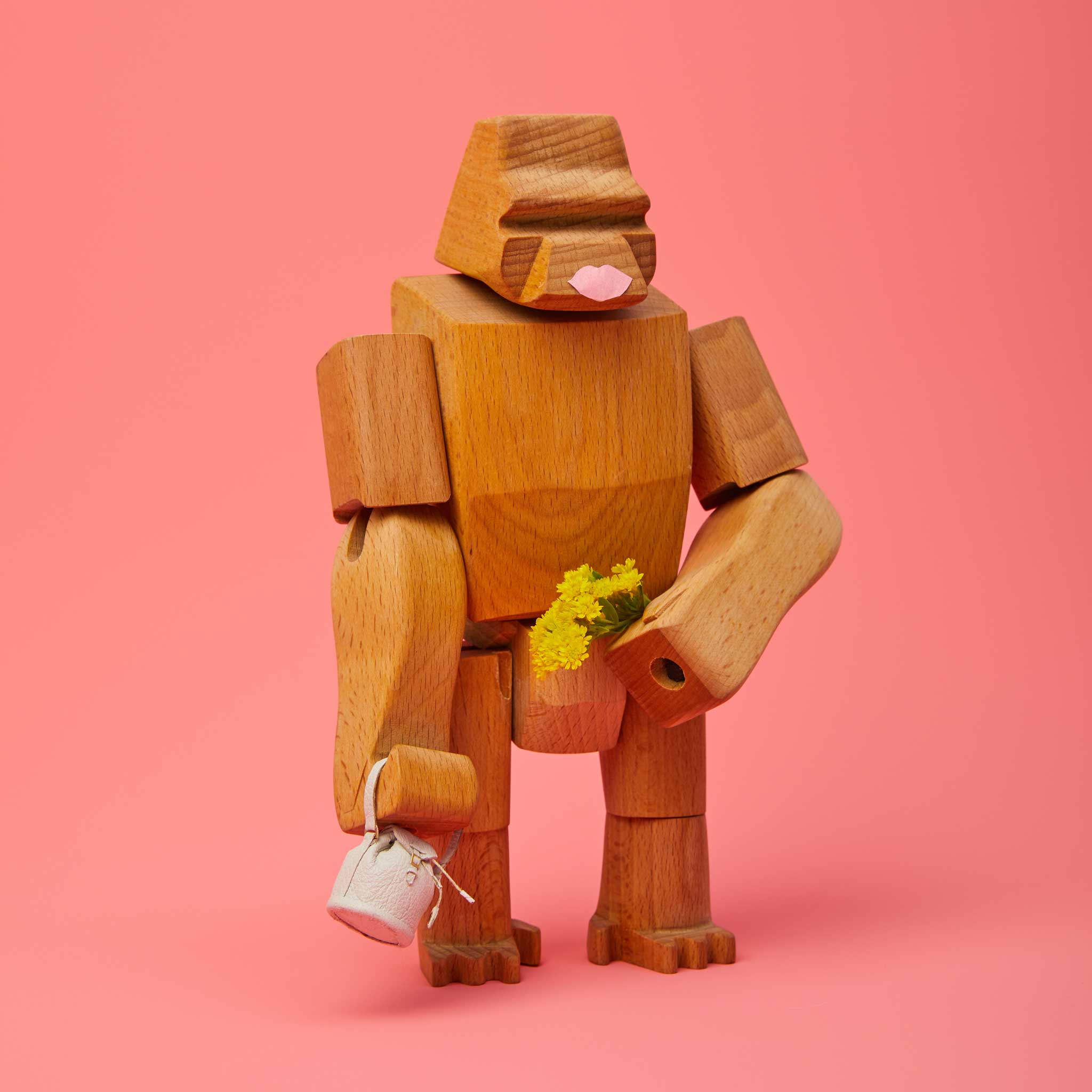 HOLZ KREATUREN | Bewegliche HOLZTIERE | David Weeks | Areaware
