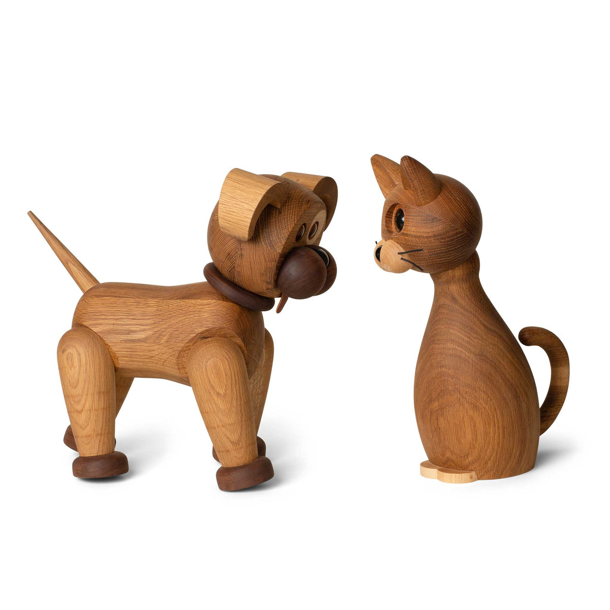 BIG LUCKY THE CAT | gros CHAT | FIGURINE DÉCORATIVE en bois | Chresten Sommer | Spring Copenhagen