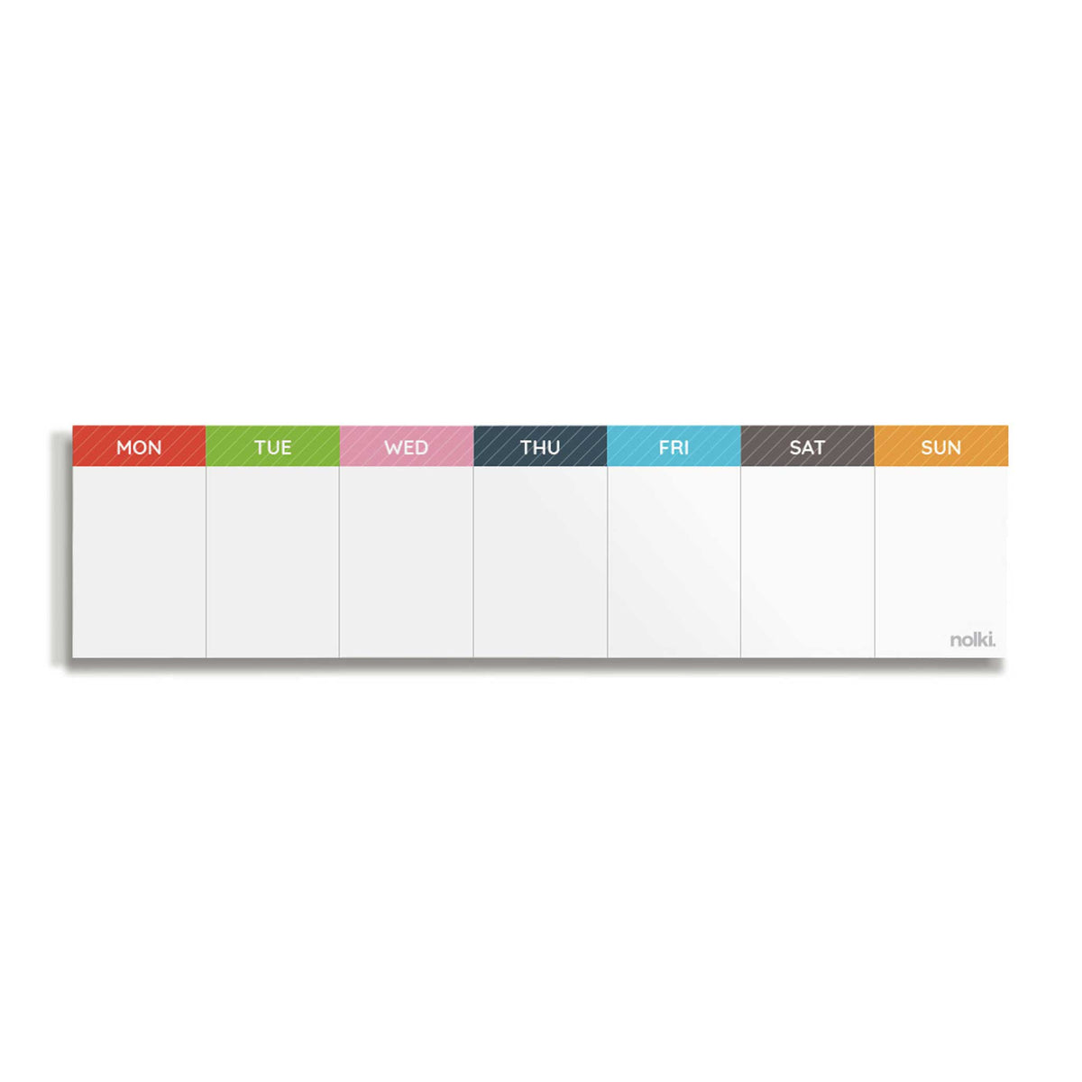 Mini WEEK PLANNER Crayon | Kleiner WOCHENPLANER | 50 Seiten | nolki