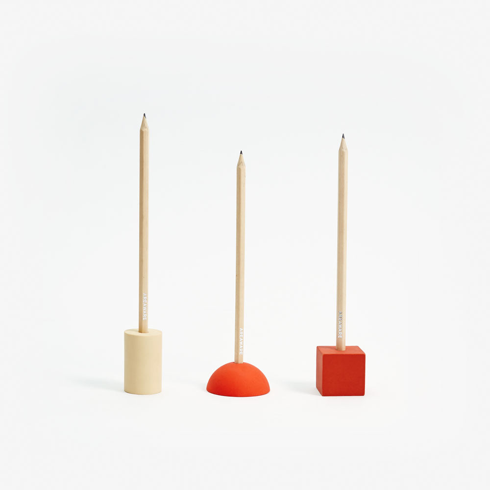 PORTE-CRAYON GOMME | ENSEMBLE DE SUPPORTS À CRAYONS GOMME | Sont conscients