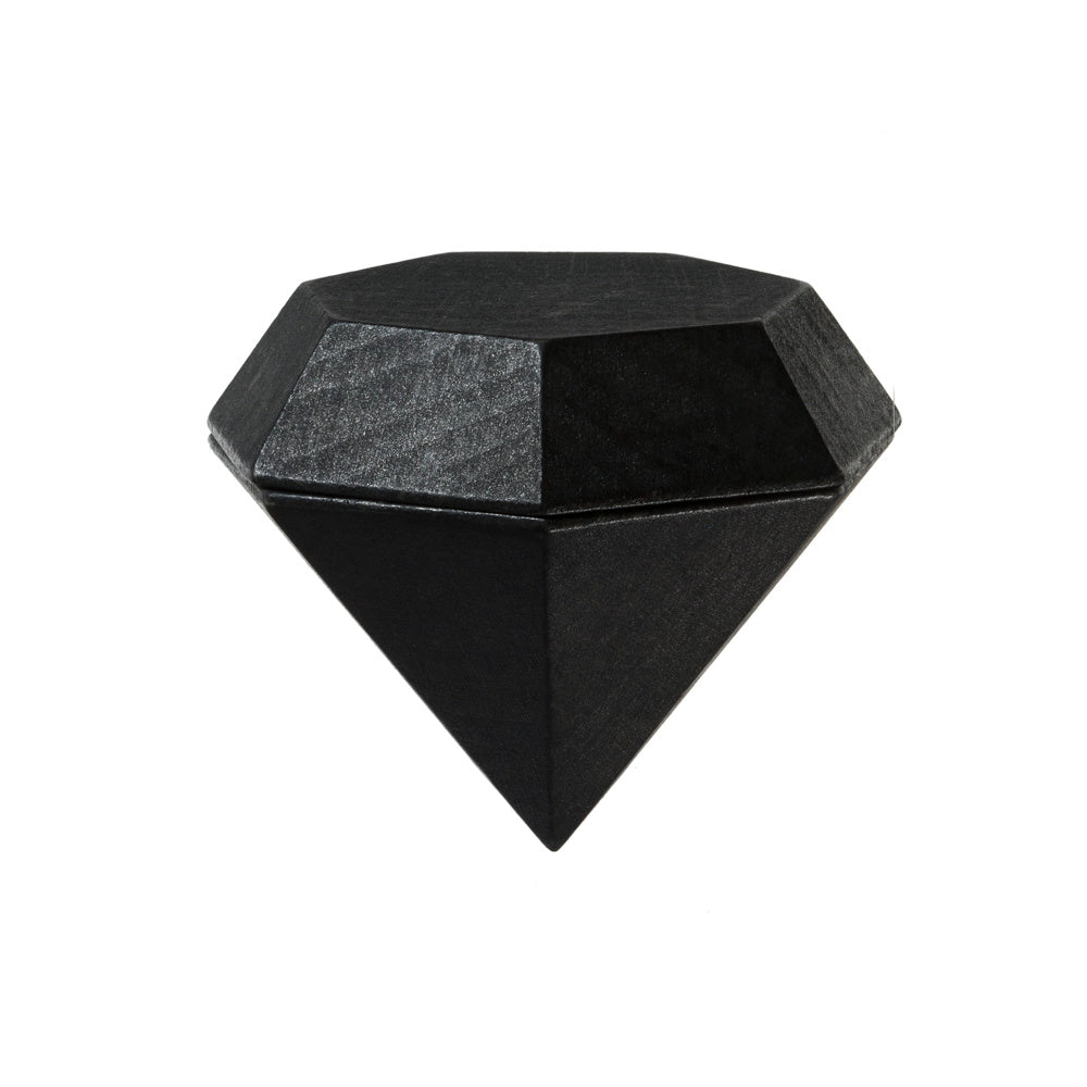 Diamant Box - Schwarze SCHMUCKSCHATULLE - Fort Standard | Areaware