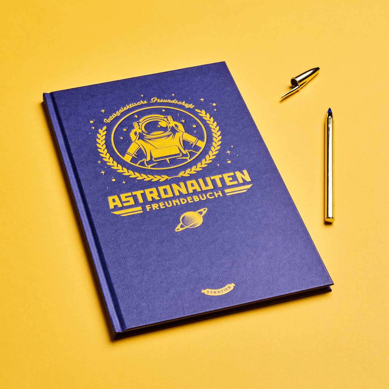 ASTRONAUTEN | BOOK OF FRIENDS for Boys | German | Stratier