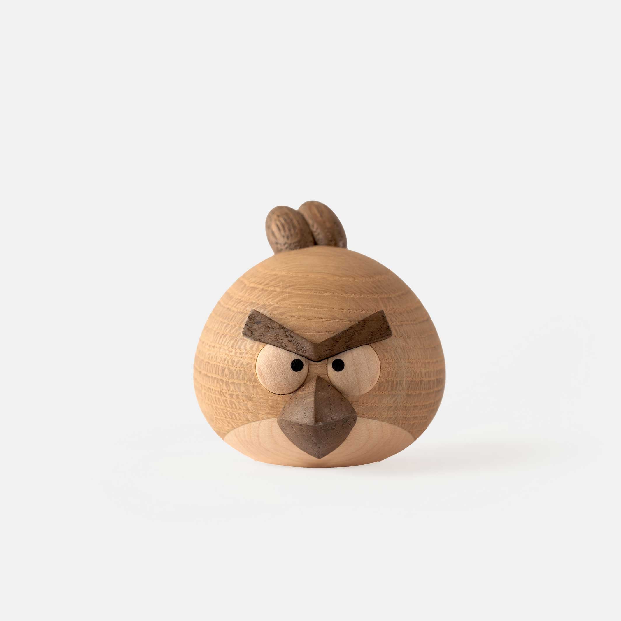 ANGRY BIRDS X RED SMALL - Holzfigur - Eiche 7 cm hoch | Jakob Burgsø | boyhood