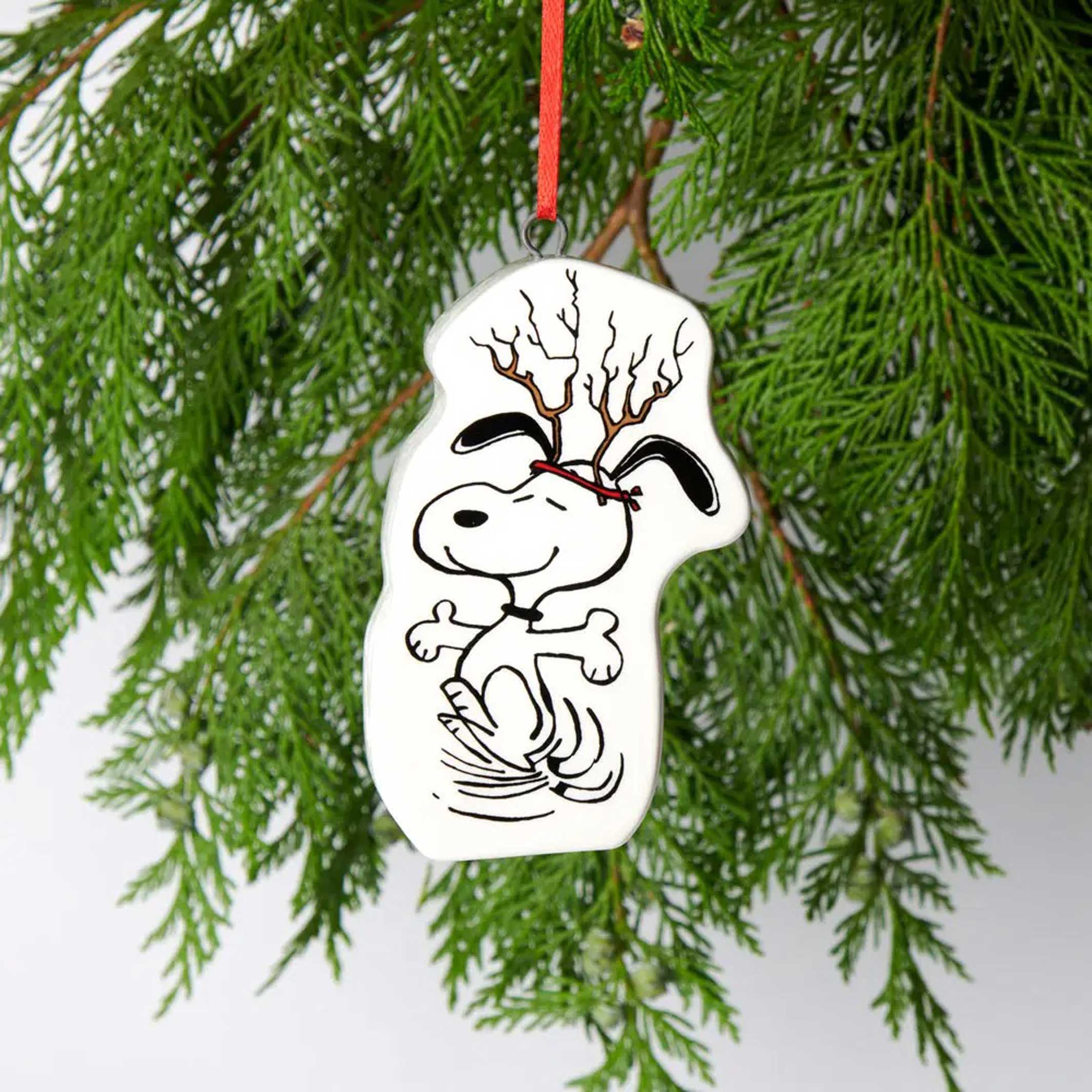 PEANUTS - ANTLERS BAUBLE | XMAS TREE ORNAMENT | Magpie