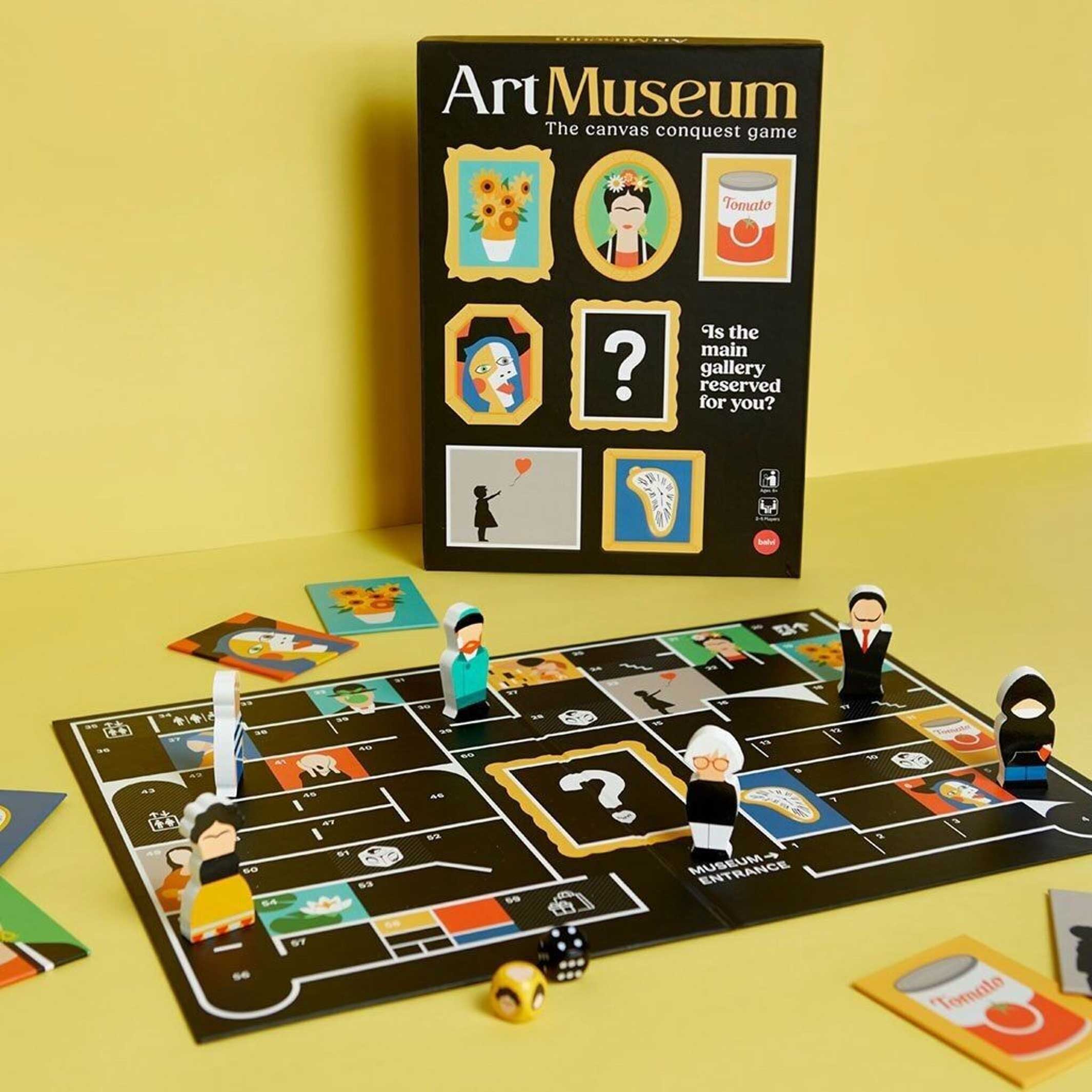 ART MUSEUM - Kunstmuseum Brettspiel | Balvi