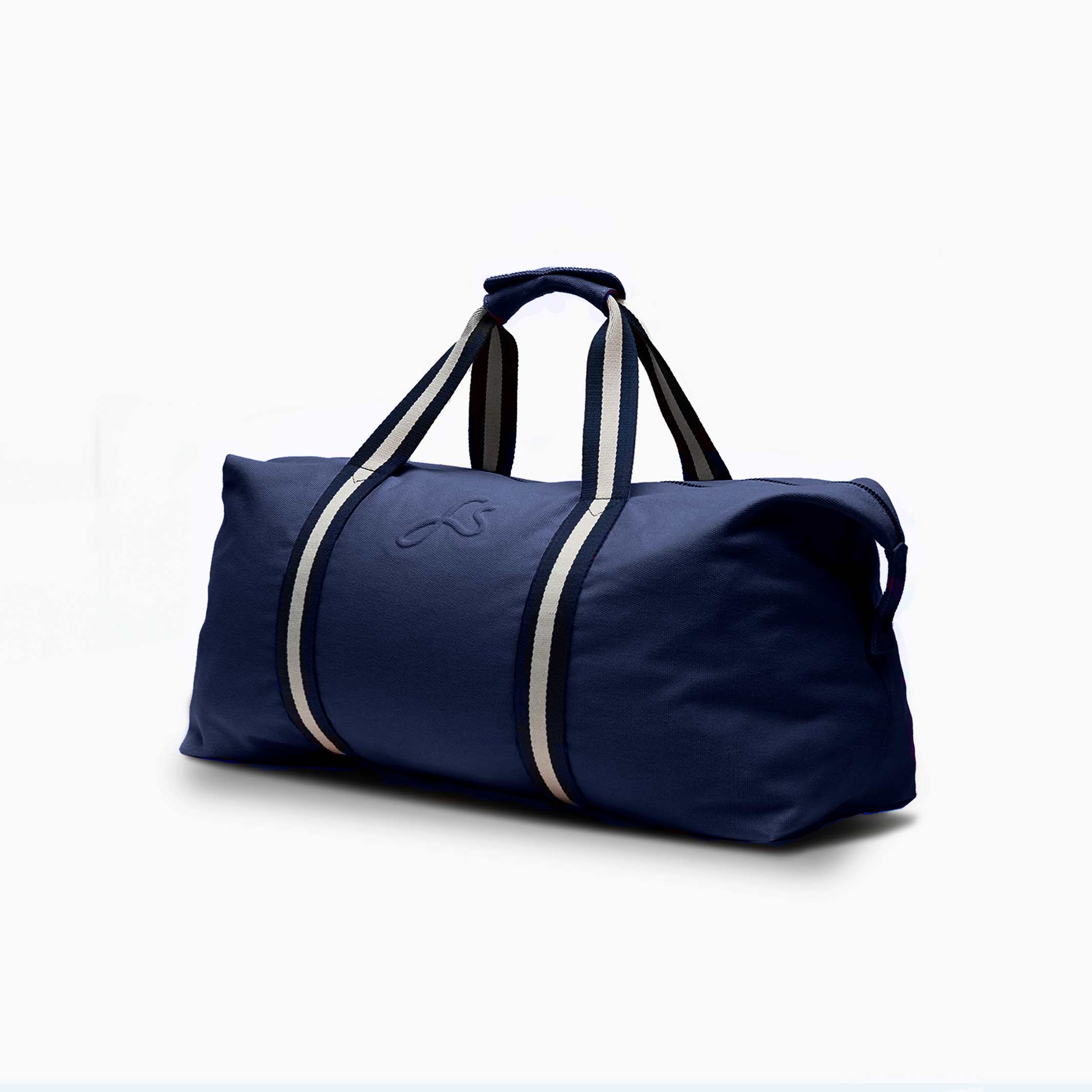 BODHI NOMAD - Navyblauer Weekender Medium - Reise-Tasche aus recyceltem Segeltuchstoff | farans