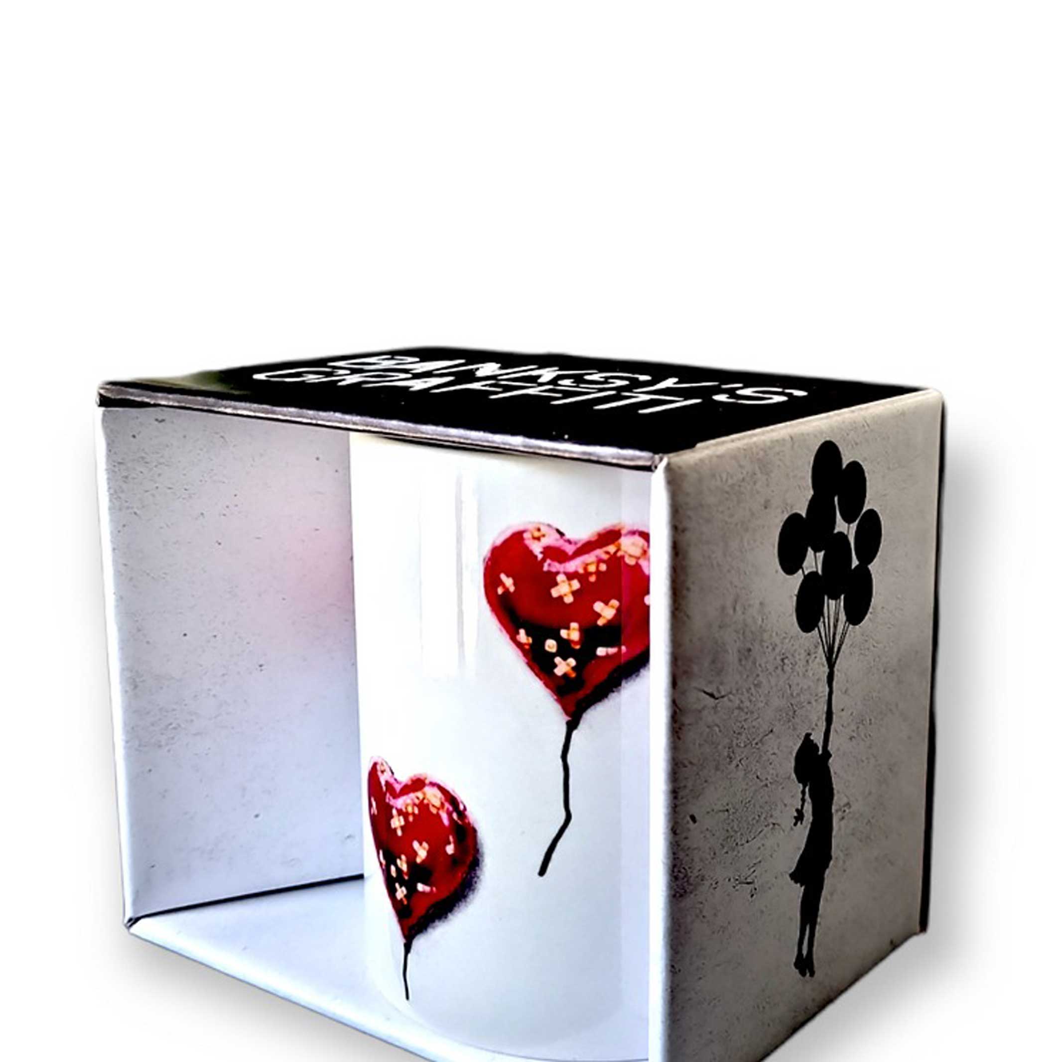 BANDAGED HEART | Banksy COFFEE & TEA MUG | Urban.ity