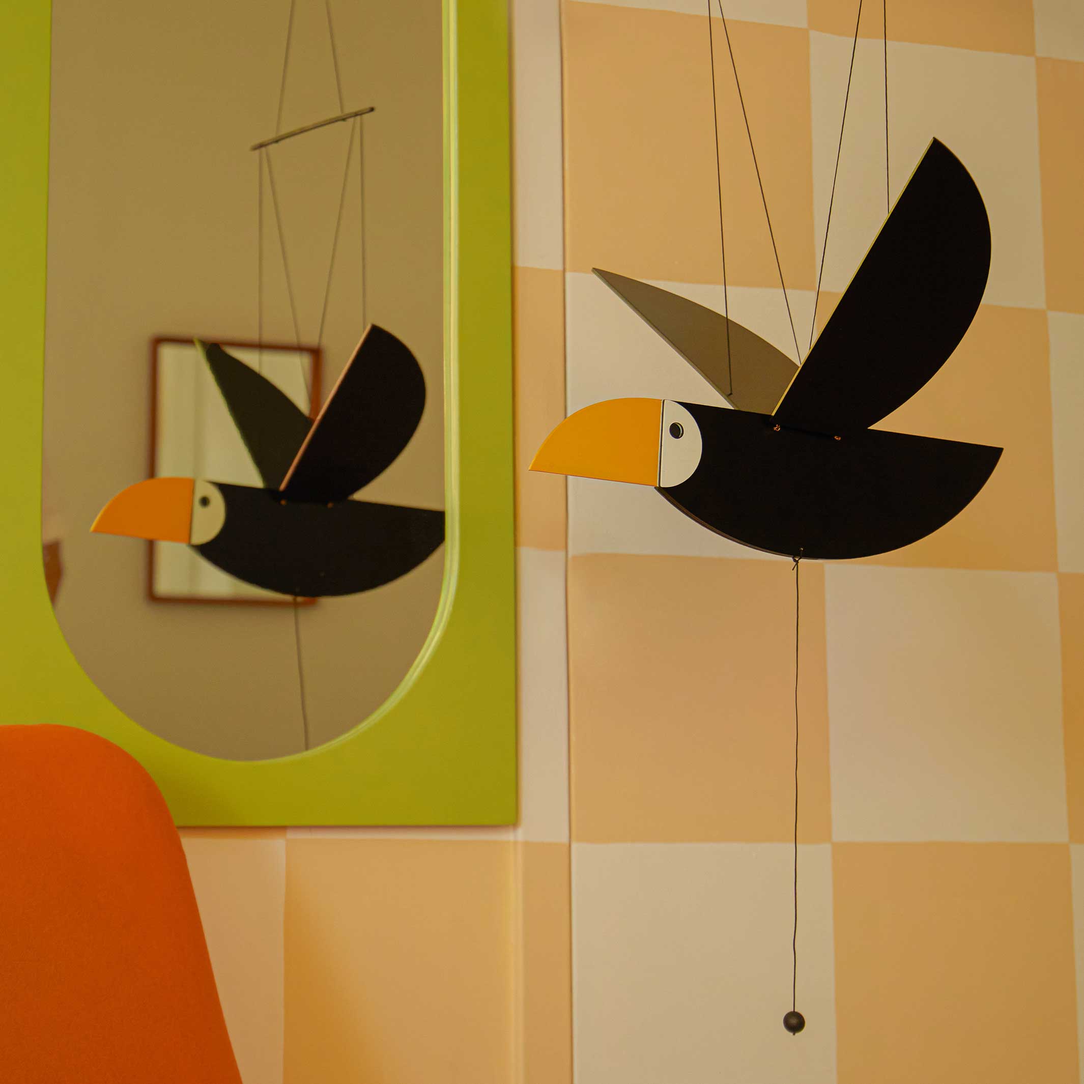 BIRD MOBILE - TOUCAN | Luca Boscardin | Areaware