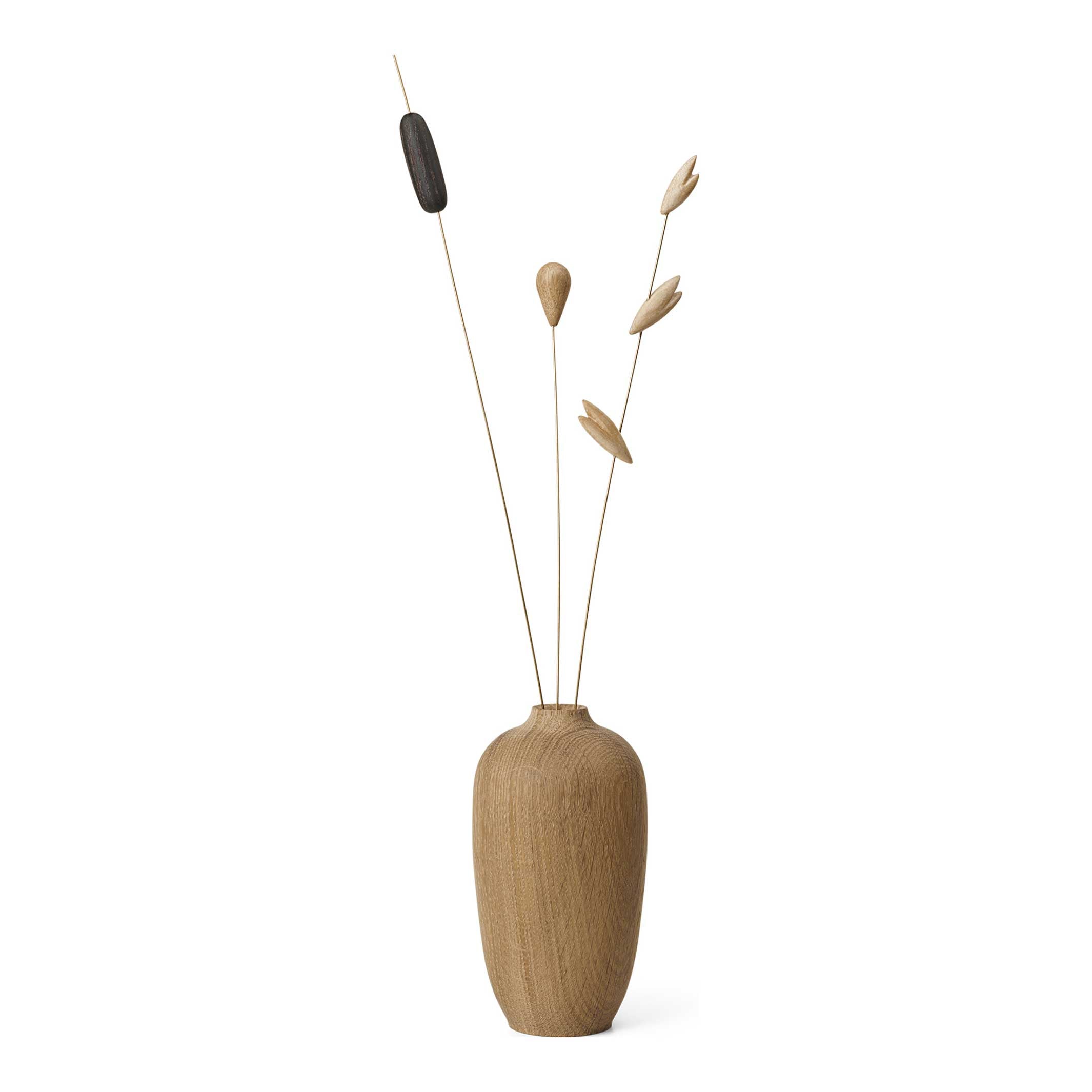 BLOOM - kleine Holz Vase - 12 cm hoch | mencke&vagnby | Spring Copenhagen