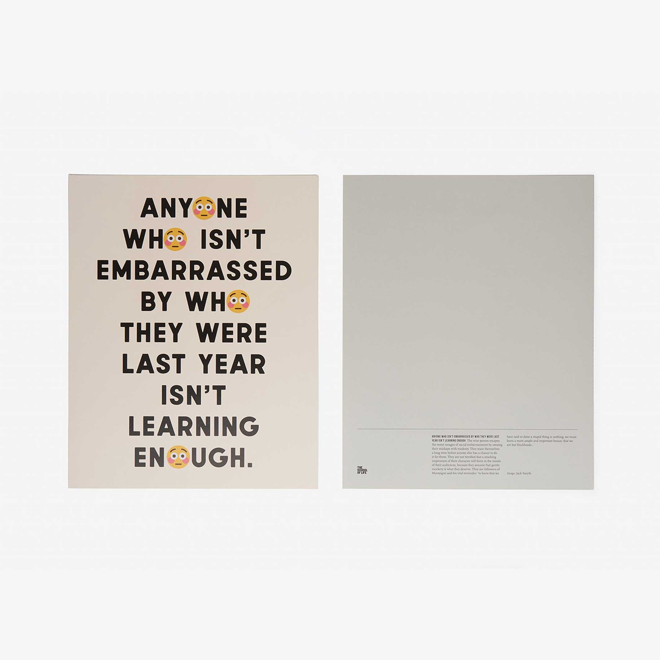 BOLD TRUTHS - Poster-Buch mit 20 Philosophical Prints - English Edition | The School of Life