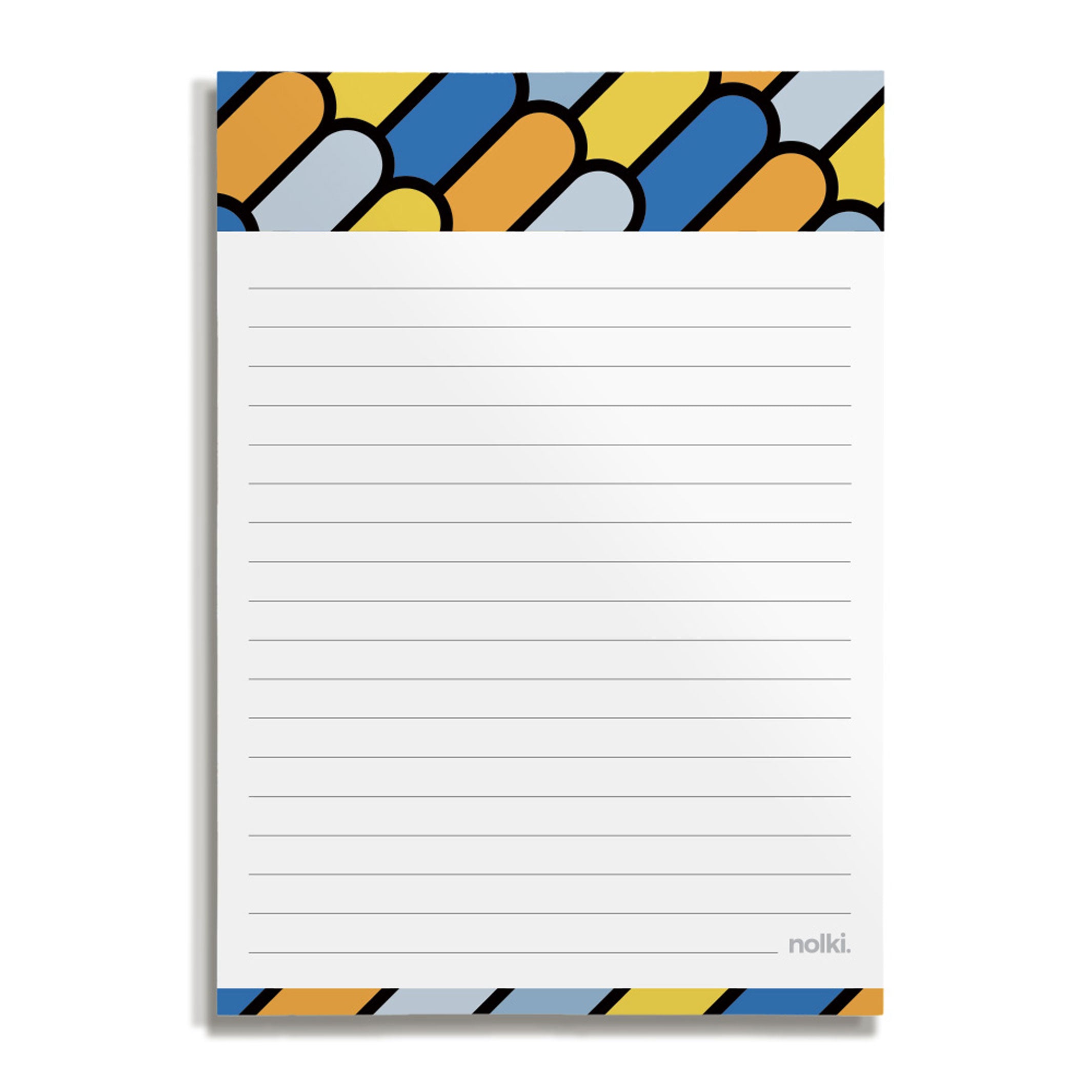 Simple Lined NOTEPAD Boom! | A5 NOTEPAD | 100 pages | nolki