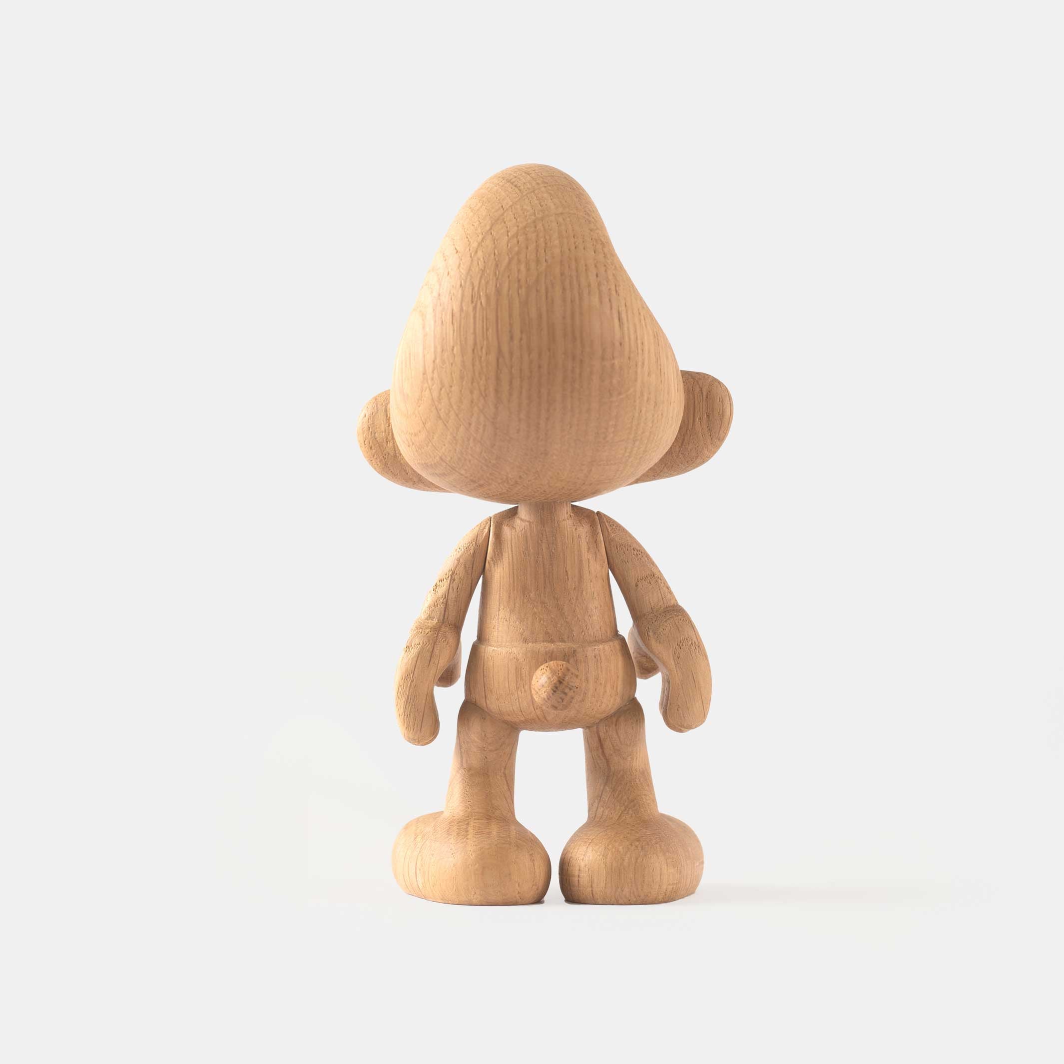 SMURF Small - Schlumpf Holzfigur - Eiche 13,5 cm hoch | Jakob Burgsø | boyhood