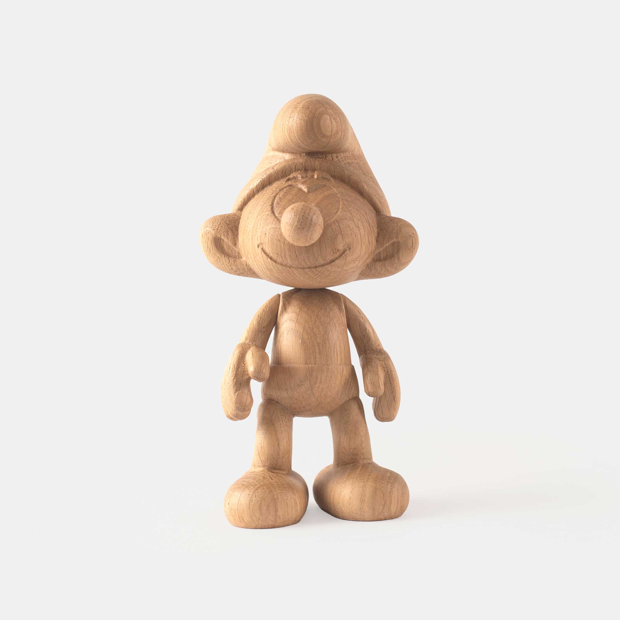 SMURF Small - Schlumpf Holzfigur - Eiche 13,5 cm hoch | Jakob Burgsø | boyhood