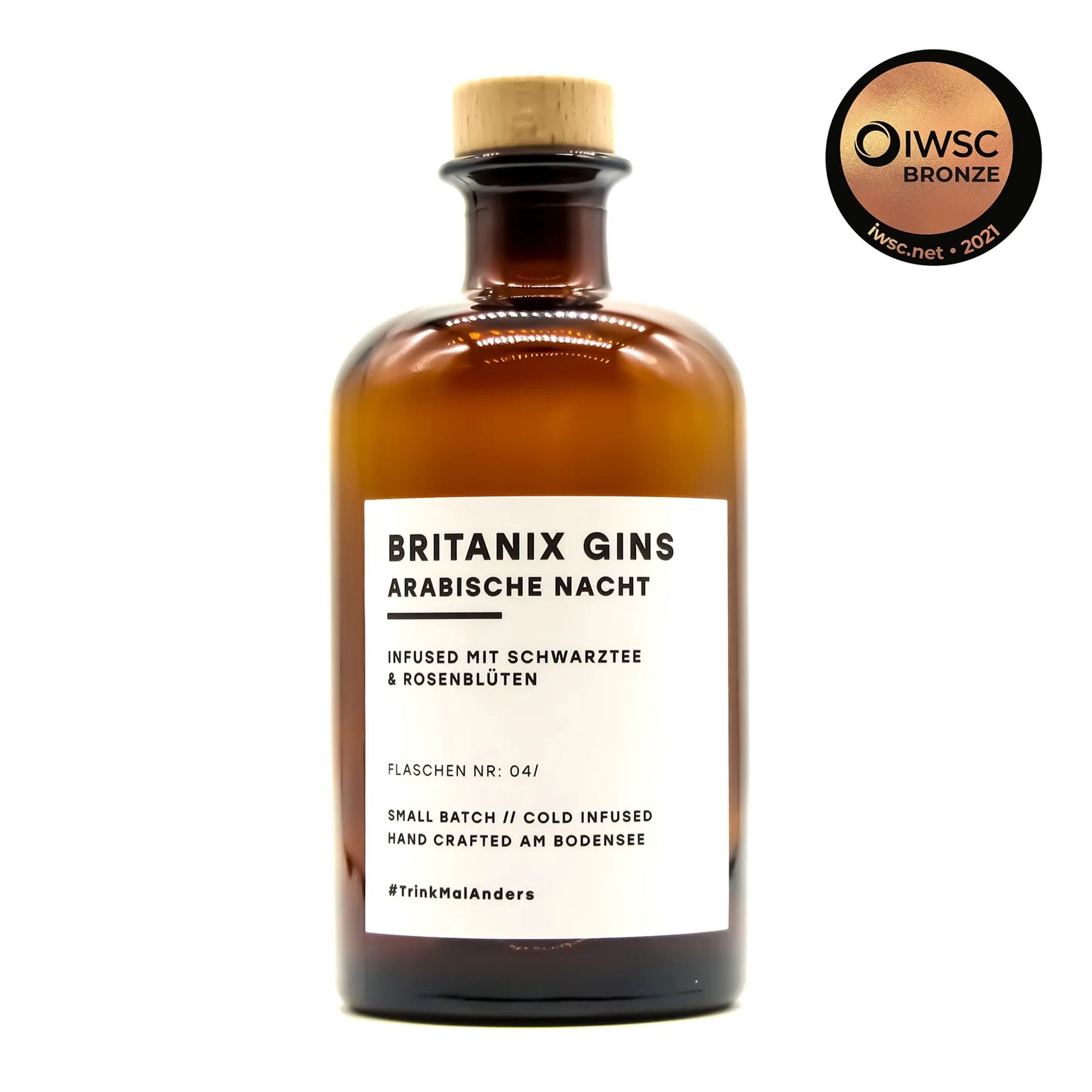 Arabische Nacht GIN | 500ML | 40%VOL | Britanix Gins