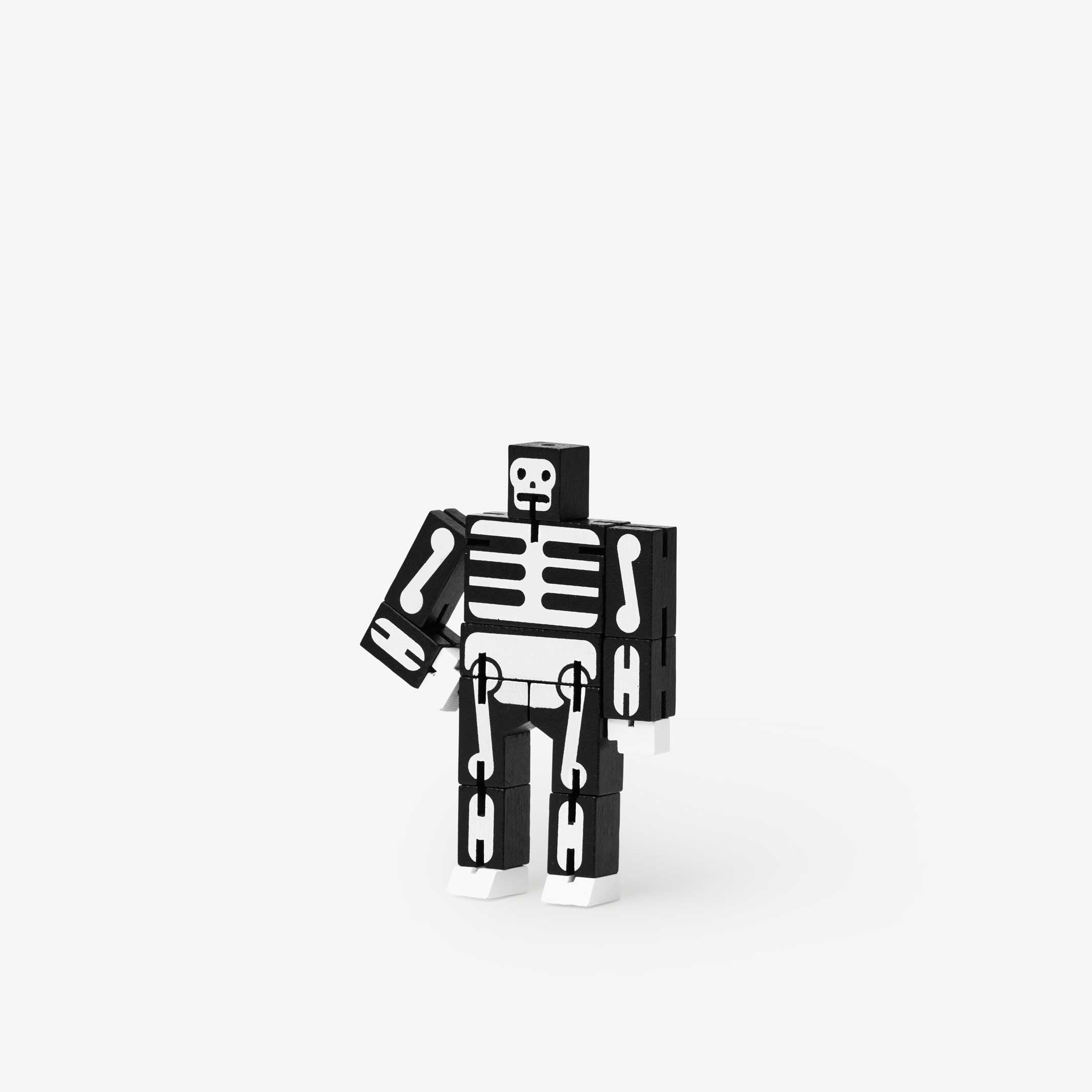CUBEBOT Micro SKELETON | 3D PUZZLE ROBOT | David Weeks | Areaware