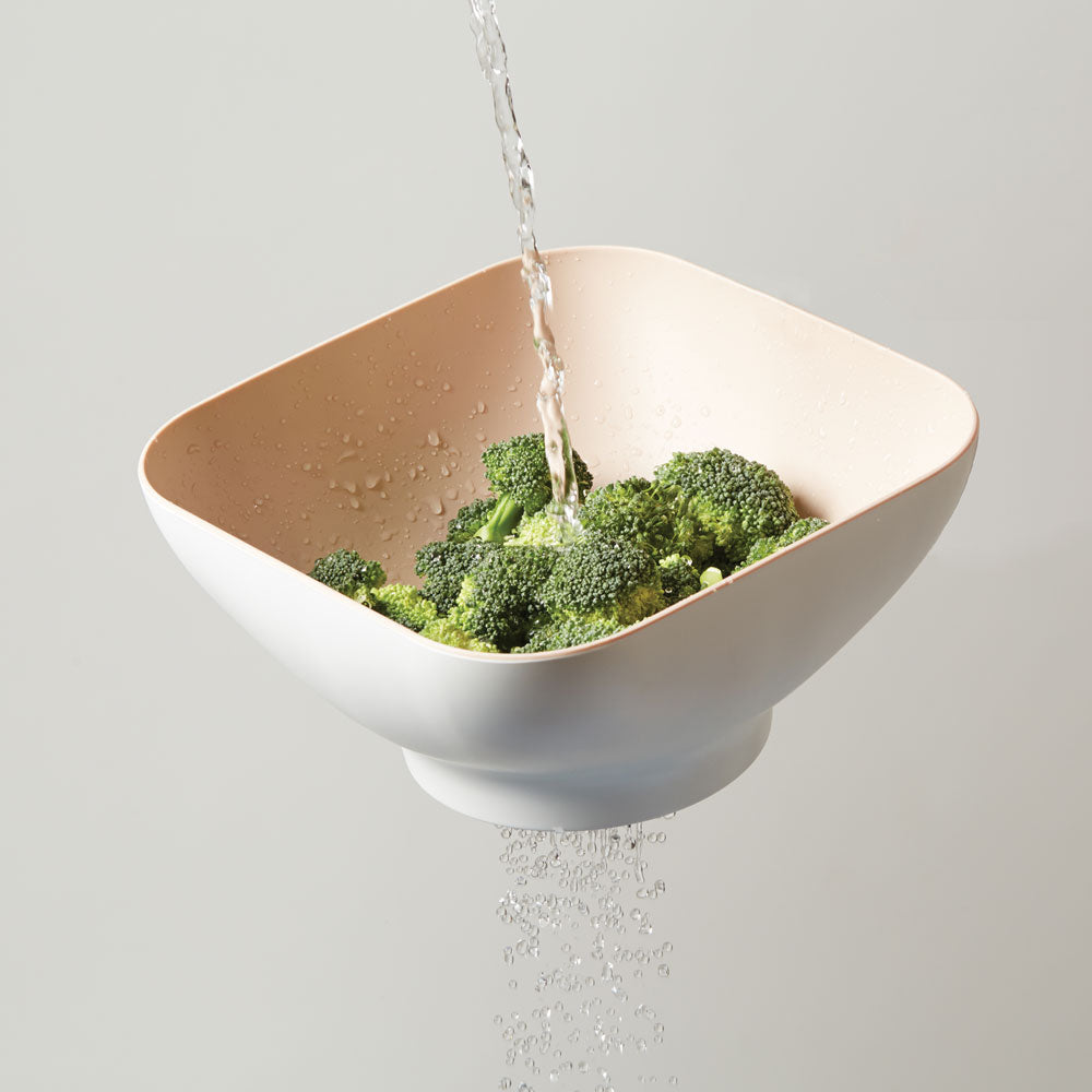 DIGA | SALAD BOWL with Strainer | Andrea Ponti | Ommo
