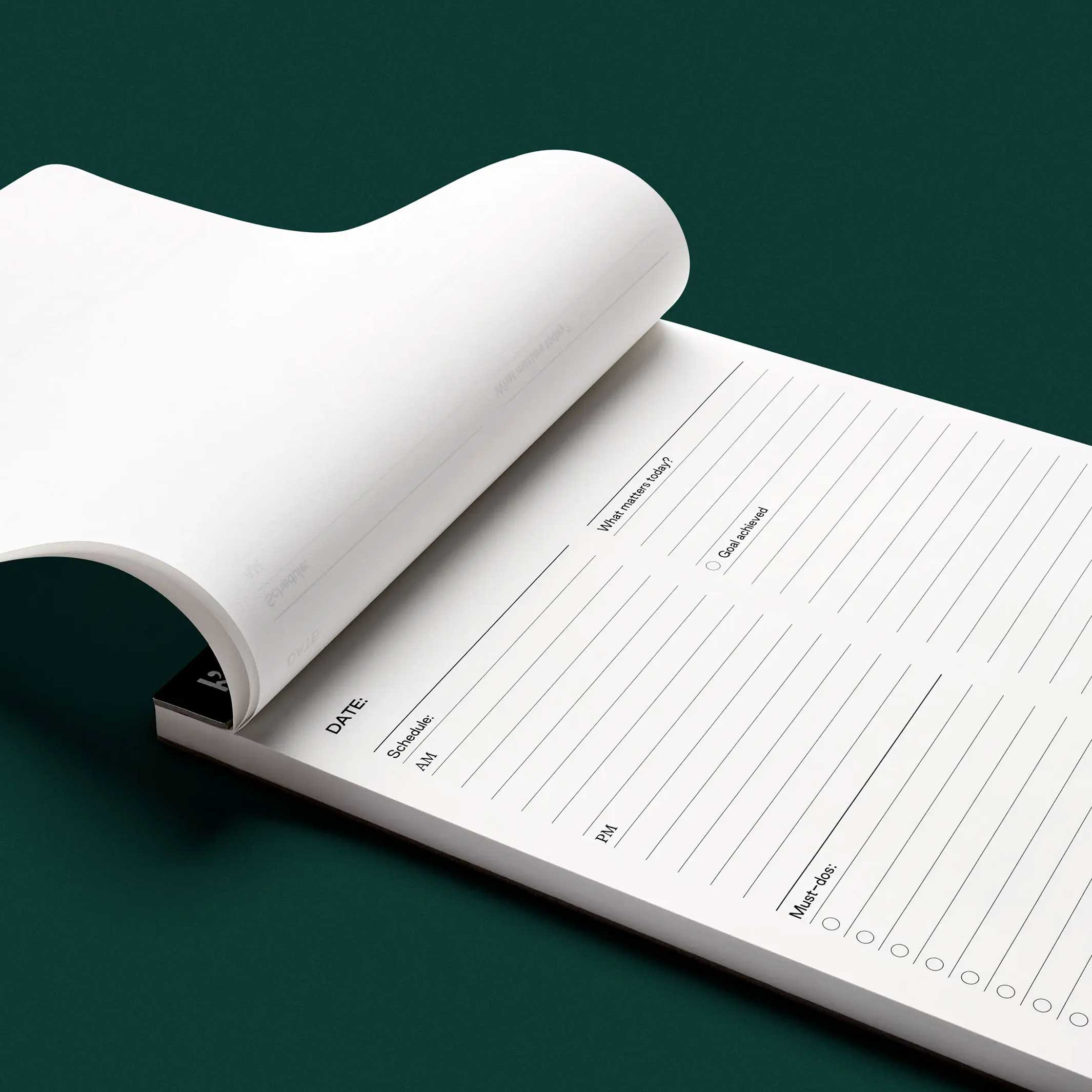 DAILY ACTION PAD - TAGES-AUFGABENPLANER | Karst Stone Paper